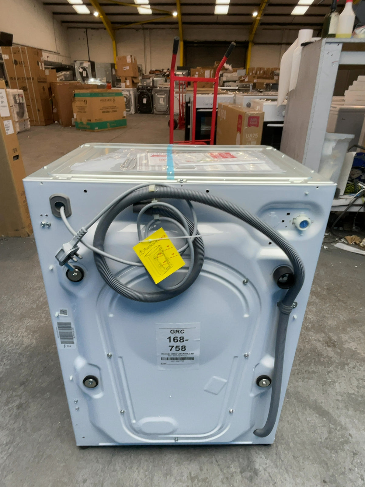 #GRC-168-758 - Hoover H-WASH 300 8kg 1400rpm Integrated Washing Machine – KG Mode Sensor, White