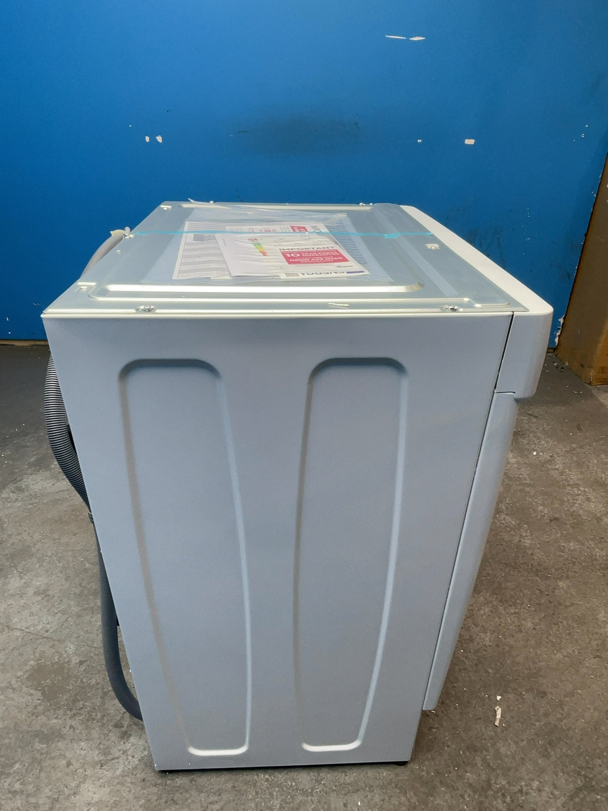 #GRC-168-758 - Hoover H-WASH 300 8kg 1400rpm Integrated Washing Machine – KG Mode Sensor, White