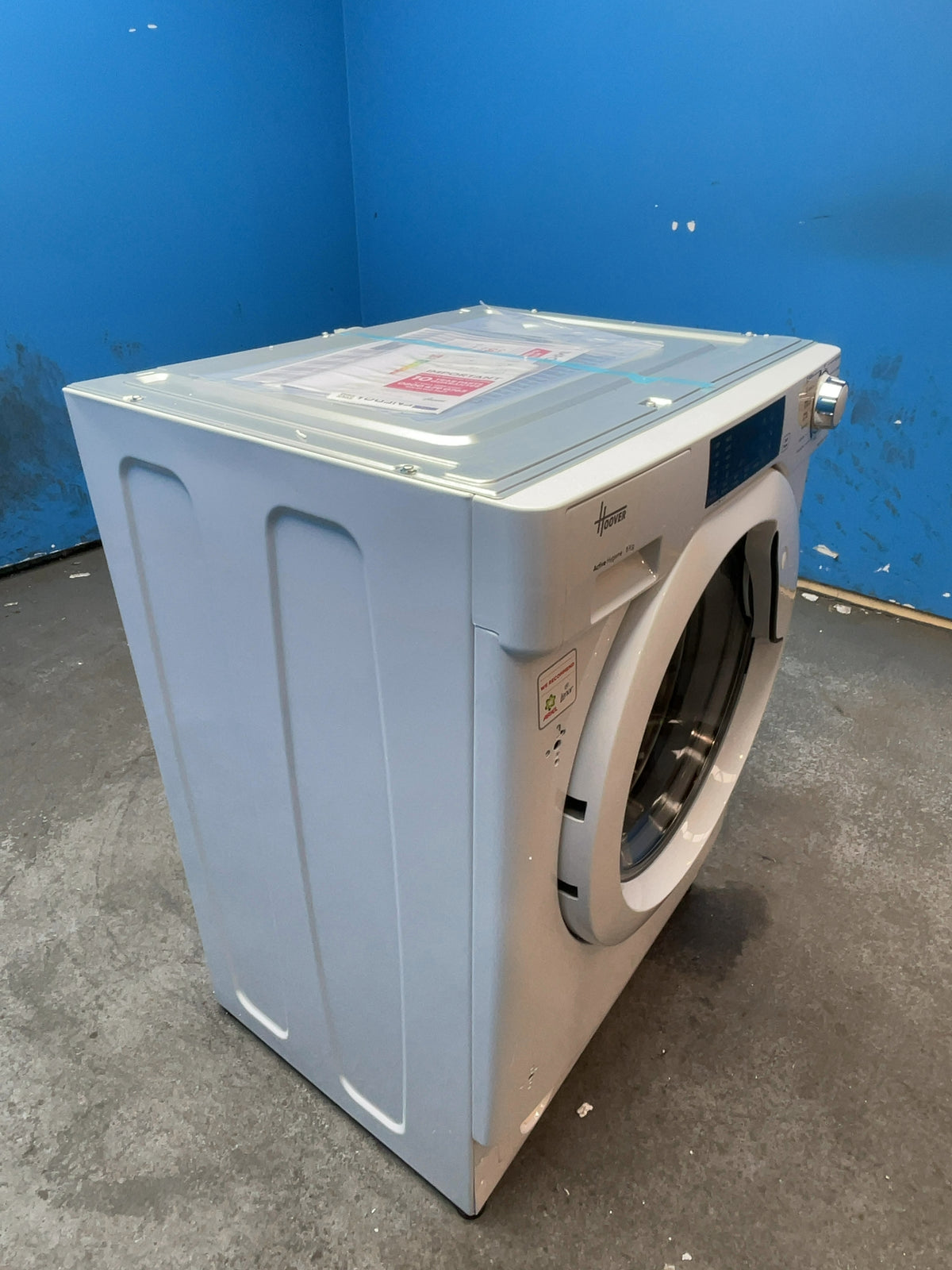 #GRC-168-758 - Hoover H-WASH 300 8kg 1400rpm Integrated Washing Machine – KG Mode Sensor, White