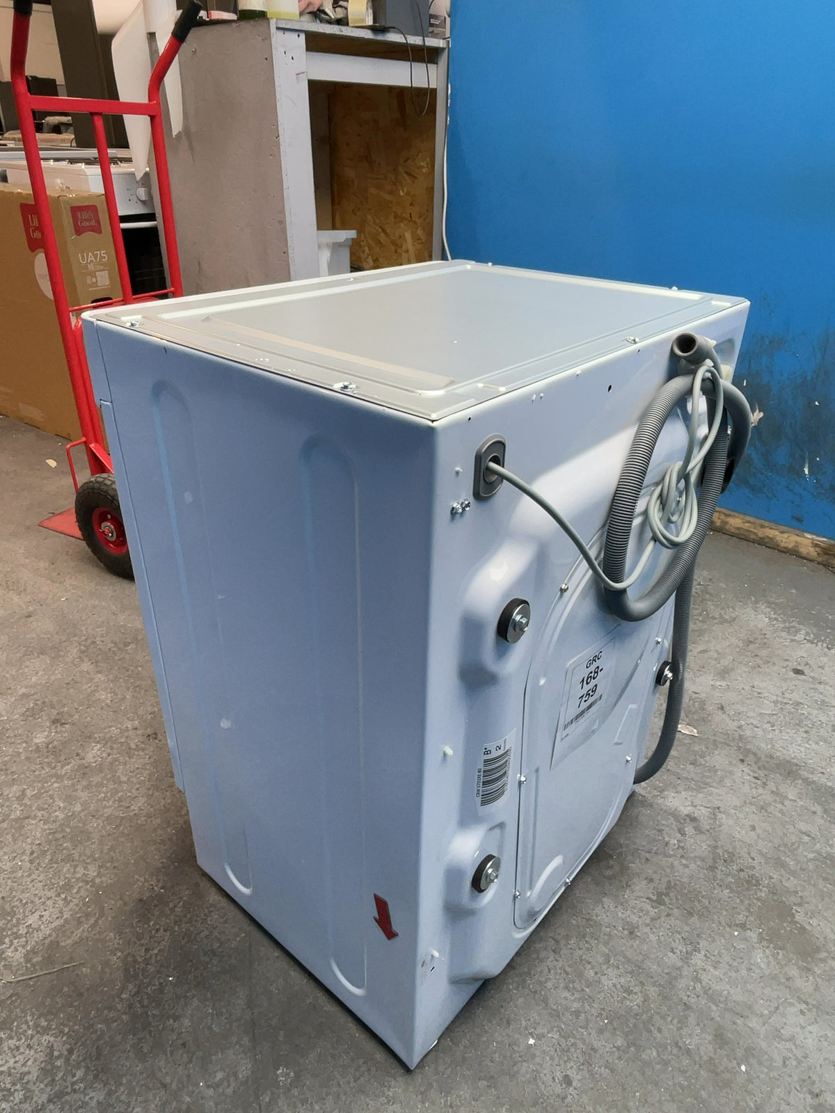 #GRC-168-759 - Candy CBW 57D1XE-80 7kg Integrated Washing Machine – 1500rpm, KG Detector, Steam Function, White