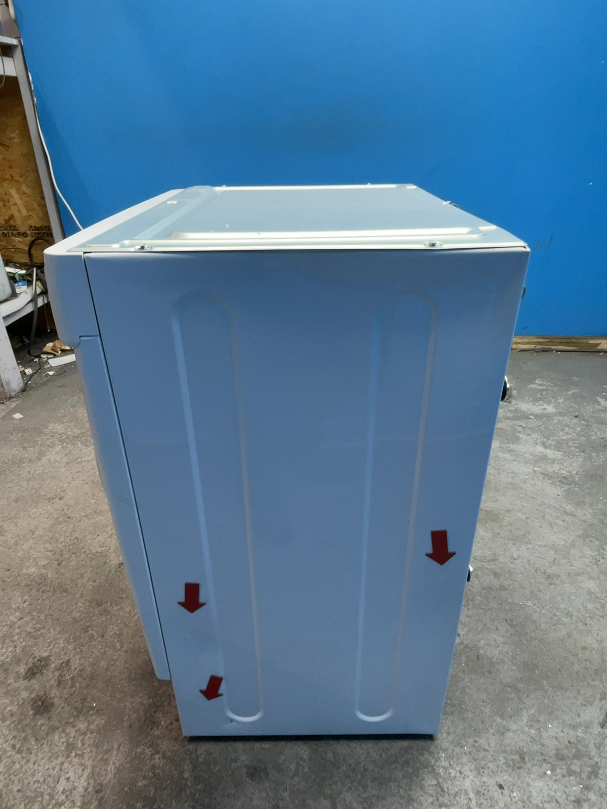 #GRC-168-761 - Candy CBW 57D1XE-80 7kg Integrated Washing Machine – 1500rpm, KG Detector, Steam Function, White