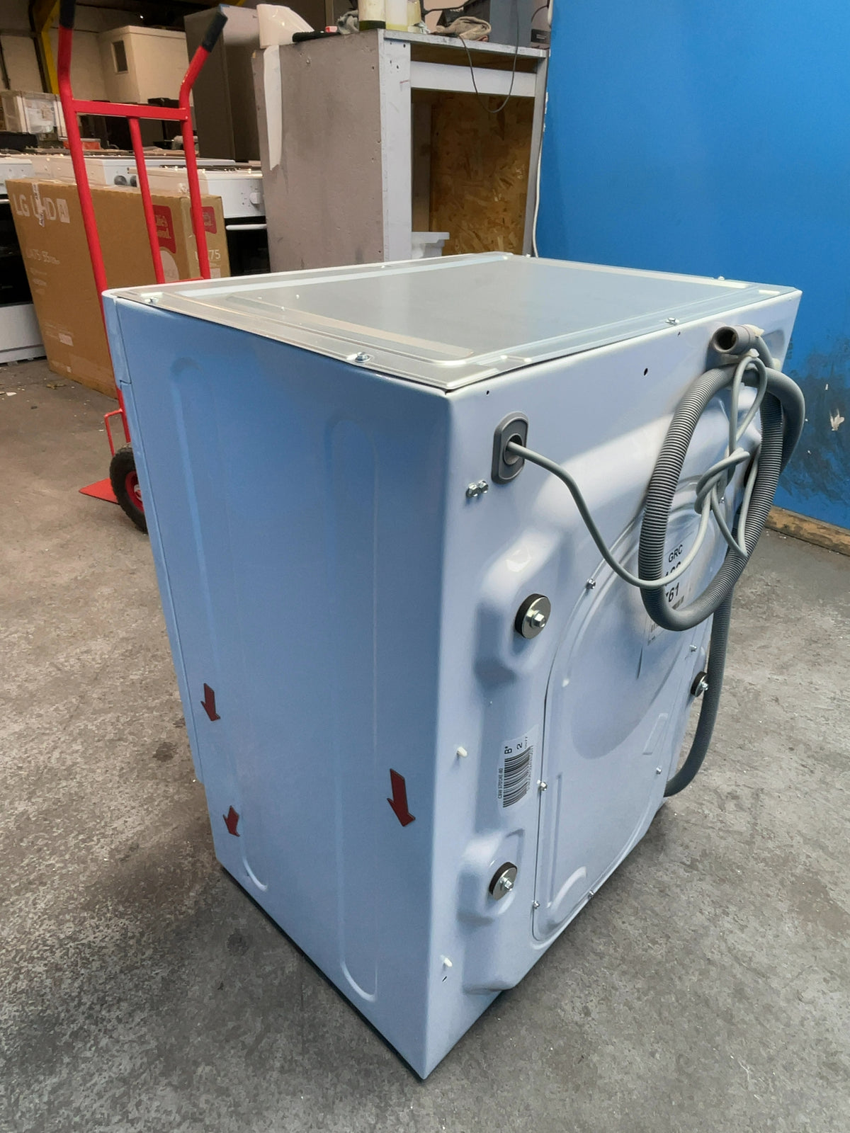 #GRC-168-761 - Candy CBW 57D1XE-80 7kg Integrated Washing Machine – 1500rpm, KG Detector, Steam Function, White
