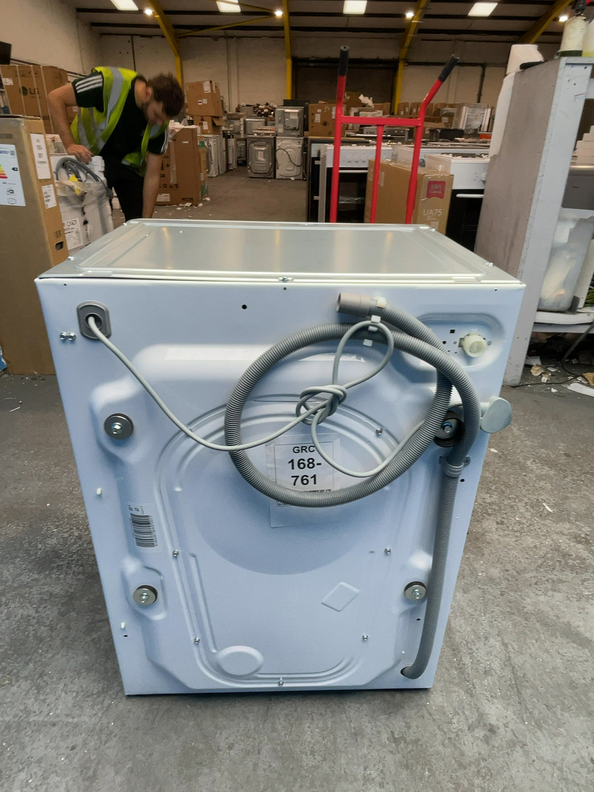 #GRC-168-761 - Candy CBW 57D1XE-80 7kg Integrated Washing Machine – 1500rpm, KG Detector, Steam Function, White