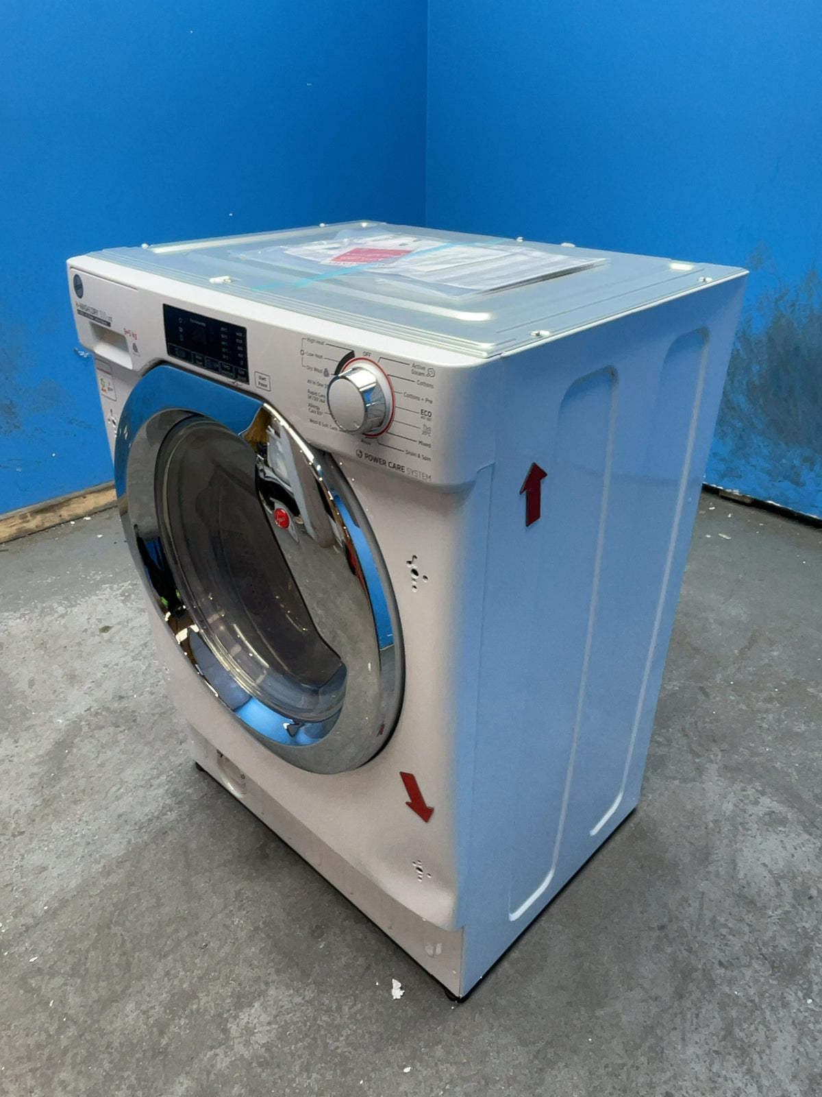 #GRC-168-774 - Hoover H-WASH 300 Integrated Washer Dryer – 9kg Wash / 5kg Dry, 1400rpm, Steam Function, White