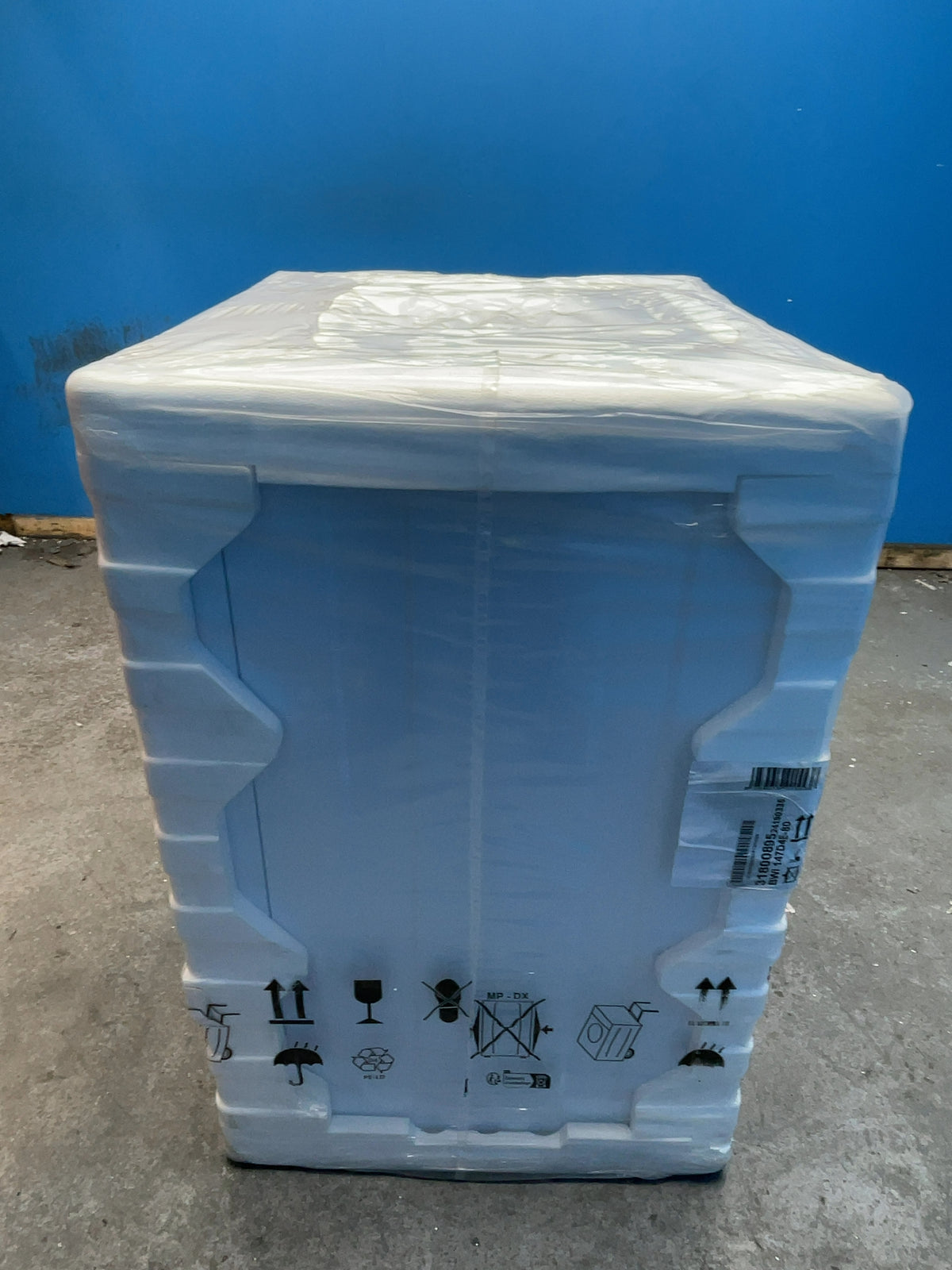 #GRC-168-792 - Baumatic BWI 147D4E-80 Integrated Washing Machine – 7kg Capacity, 1400rpm, LED Display, Quick Wash, White