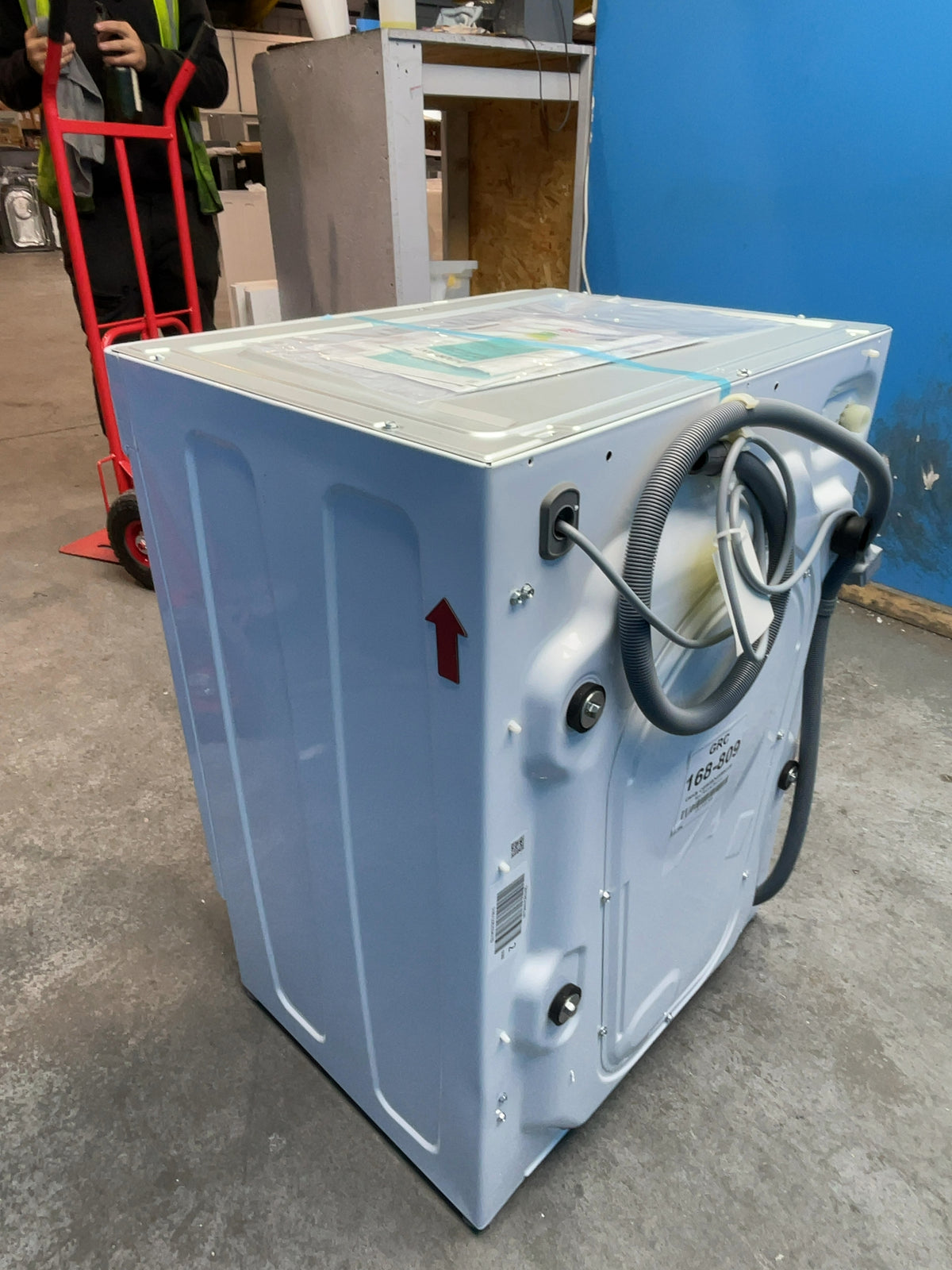 #GRC-168-809 - Candy Integrated 8kg 1200rpm Washing Machine – Inverter Motor, KG Detector, Quick 14 Min Wash, White