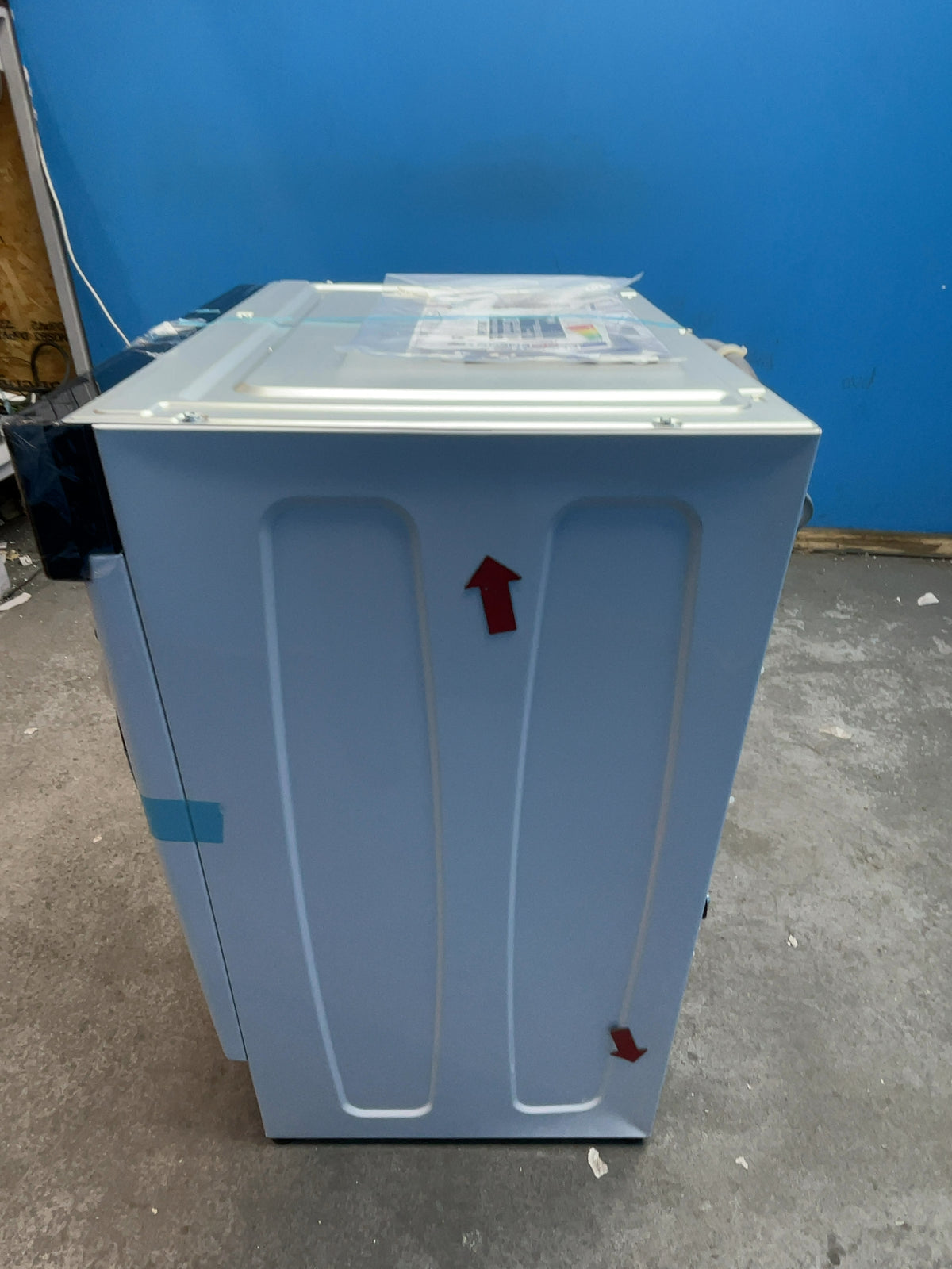 #GRC-168-815 - Haier Integrated Washer Dryer – 9kg Wash, 6kg Dry, 1600rpm, WiFi Connected, White