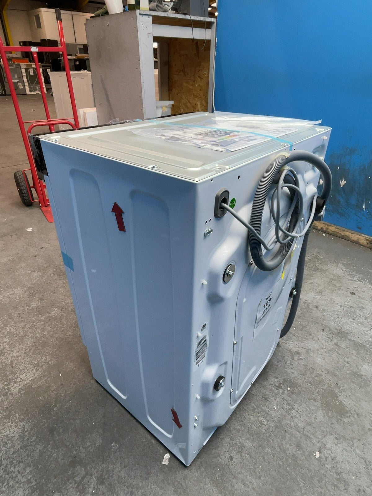 #GRC-168-815 - Haier Integrated Washer Dryer – 9kg Wash, 6kg Dry, 1600rpm, WiFi Connected, White
