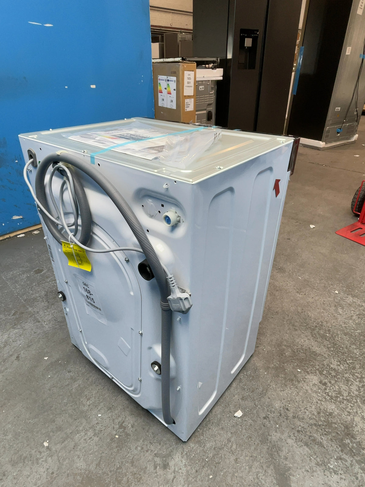 #GRC-168-815 - Haier Integrated Washer Dryer – 9kg Wash, 6kg Dry, 1600rpm, WiFi Connected, White