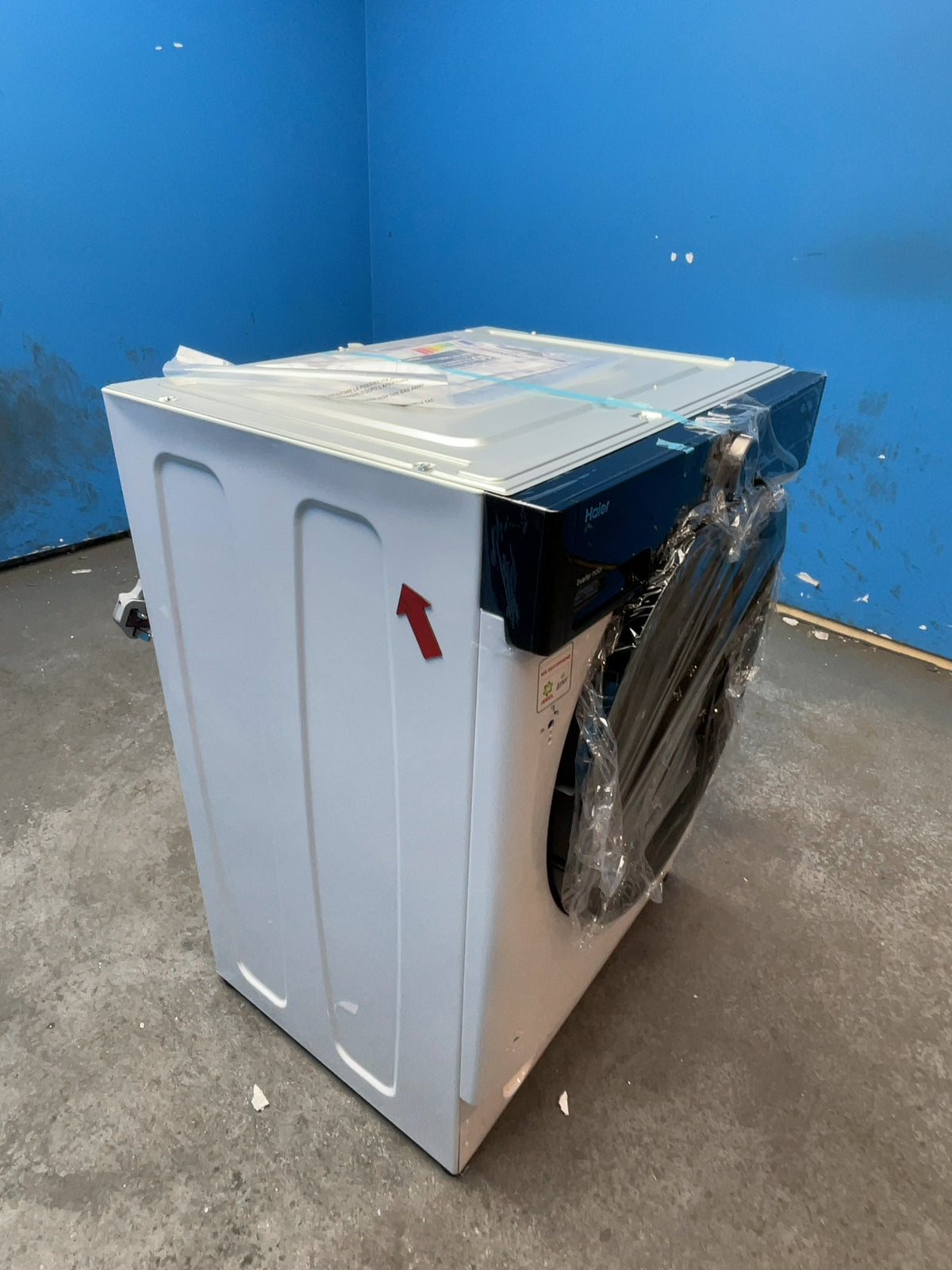 #GRC-168-815 - Haier Integrated Washer Dryer – 9kg Wash, 6kg Dry, 1600rpm, WiFi Connected, White