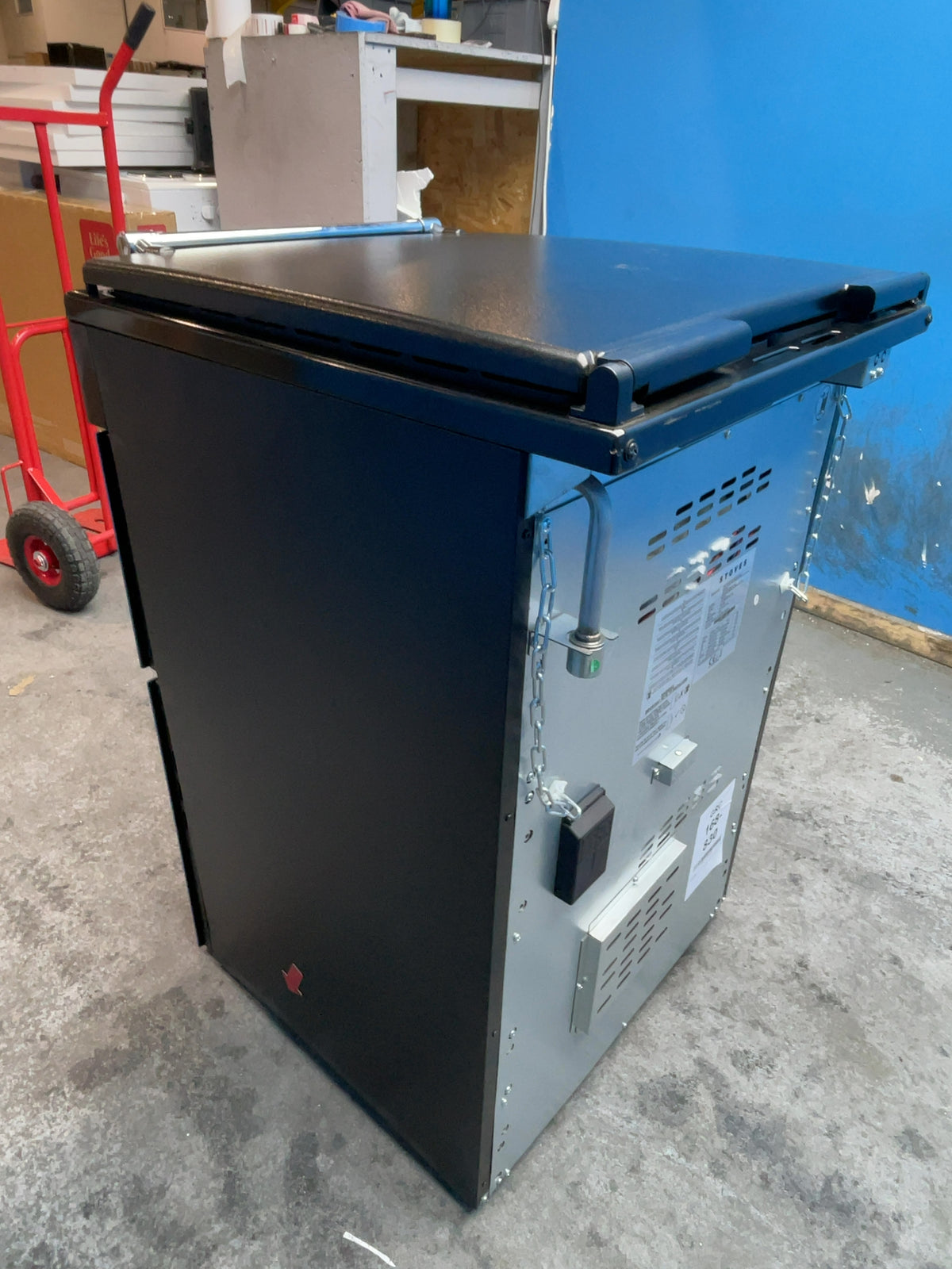 #GRC-168-830 - Stoves Richmond Deluxe 60cm Dual Fuel Cooker – PowerWok, AirFry, Blue