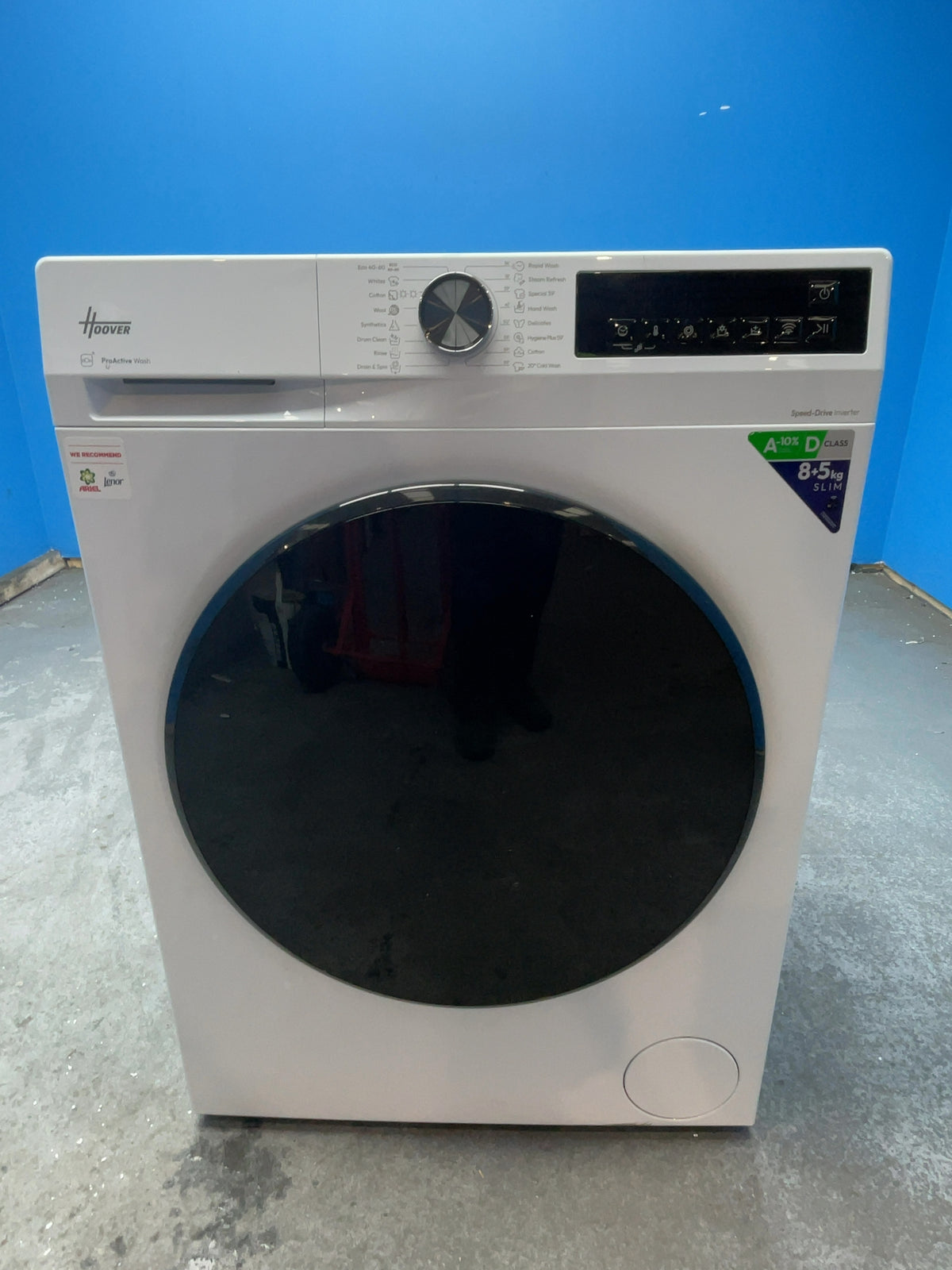 #GRC-168-857 - Hoover Pro Wash Series 3 Washer Dryer – 8kg Wash, 5kg Dry, 1400rpm, WiFi Connected