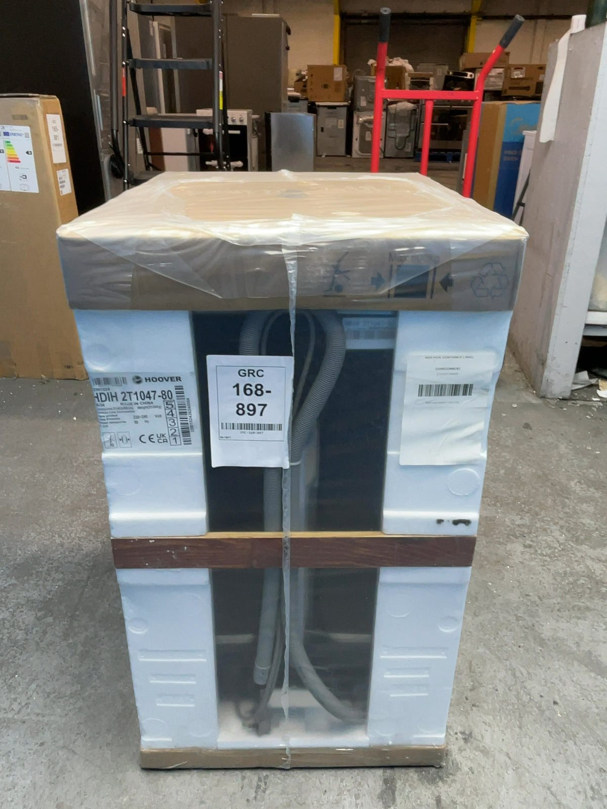 #GRC-168-897 - Hoover H-DISH 700 45cm Slimline Integrated Dishwasher – 10 Place Settings, E Rated