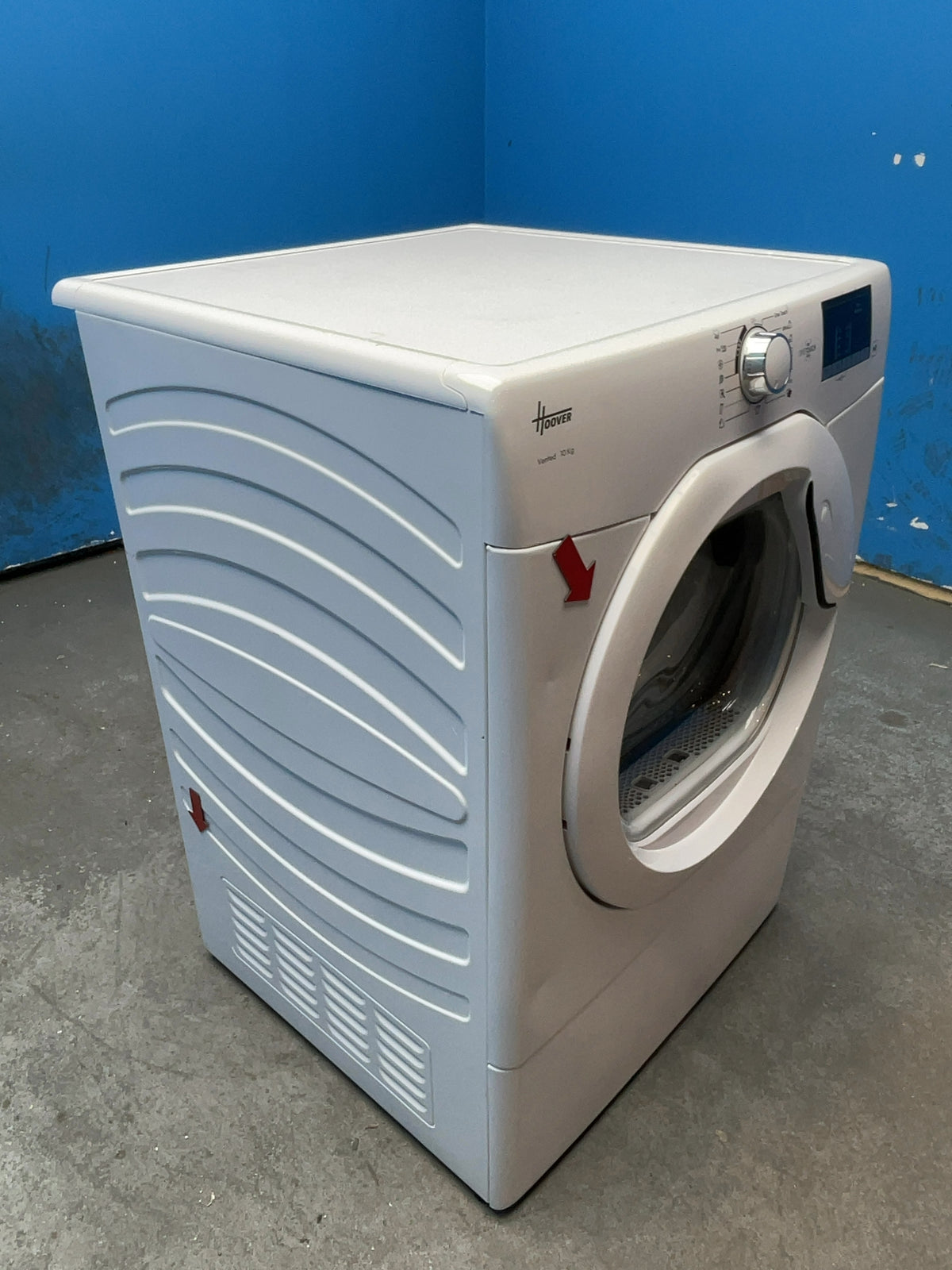 #GRC-168-914 - Hoover H-DRY 300 10kg Vented Tumble Dryer – WiFi Connected, White