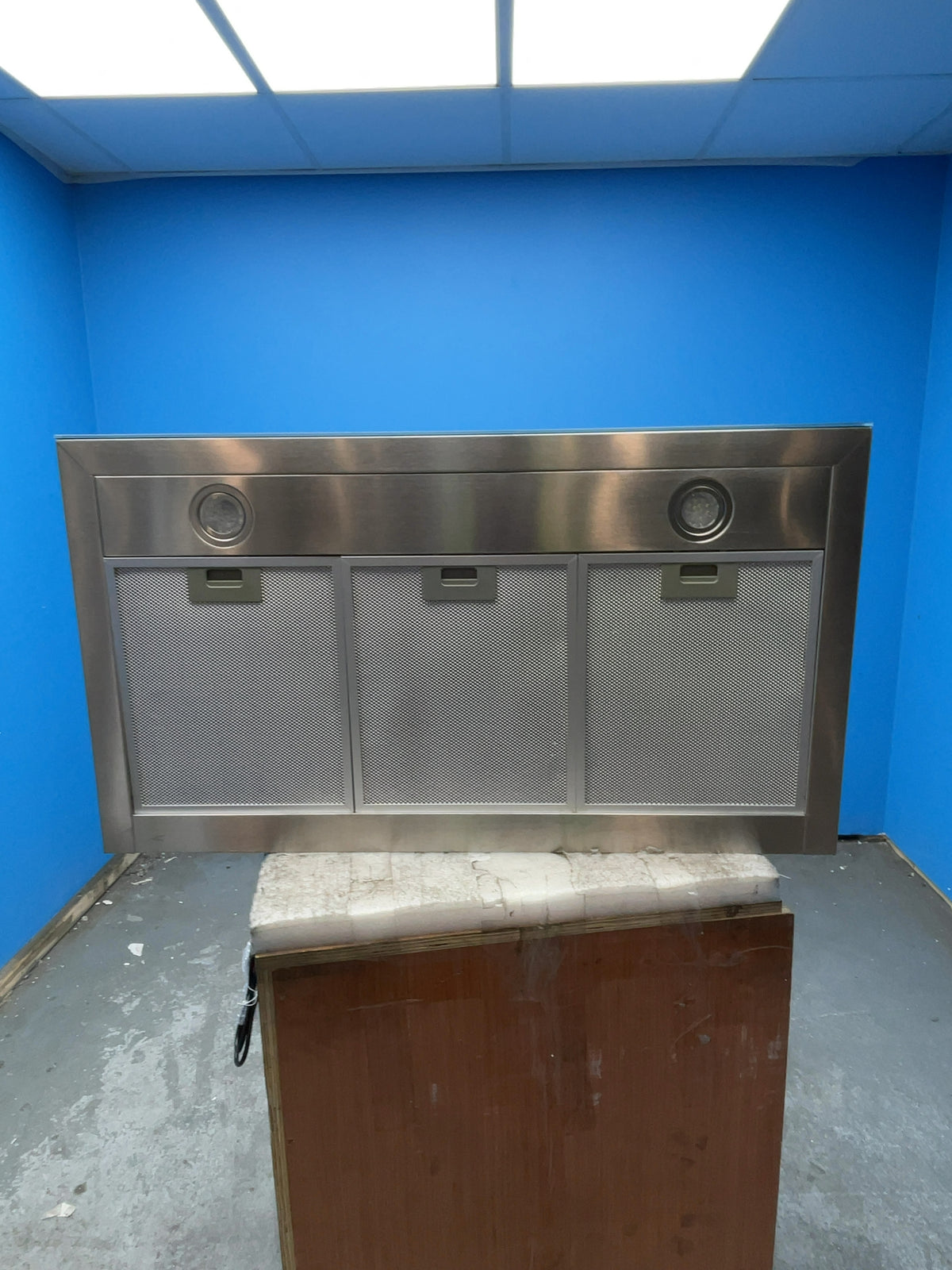 #GRC-169-004 - Midea 90cm Chimney Cooker Hood – 650m³/h Extraction, Gesture Control, Stainless Steel