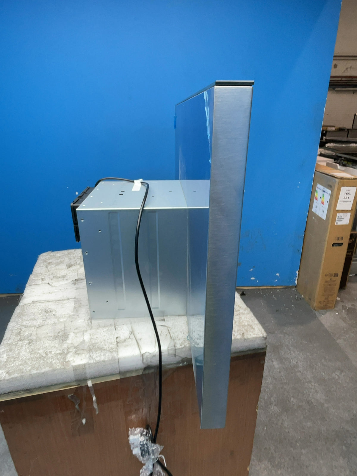 #GRC-169-004 - Midea 90cm Chimney Cooker Hood – 650m³/h Extraction, Gesture Control, Stainless Steel