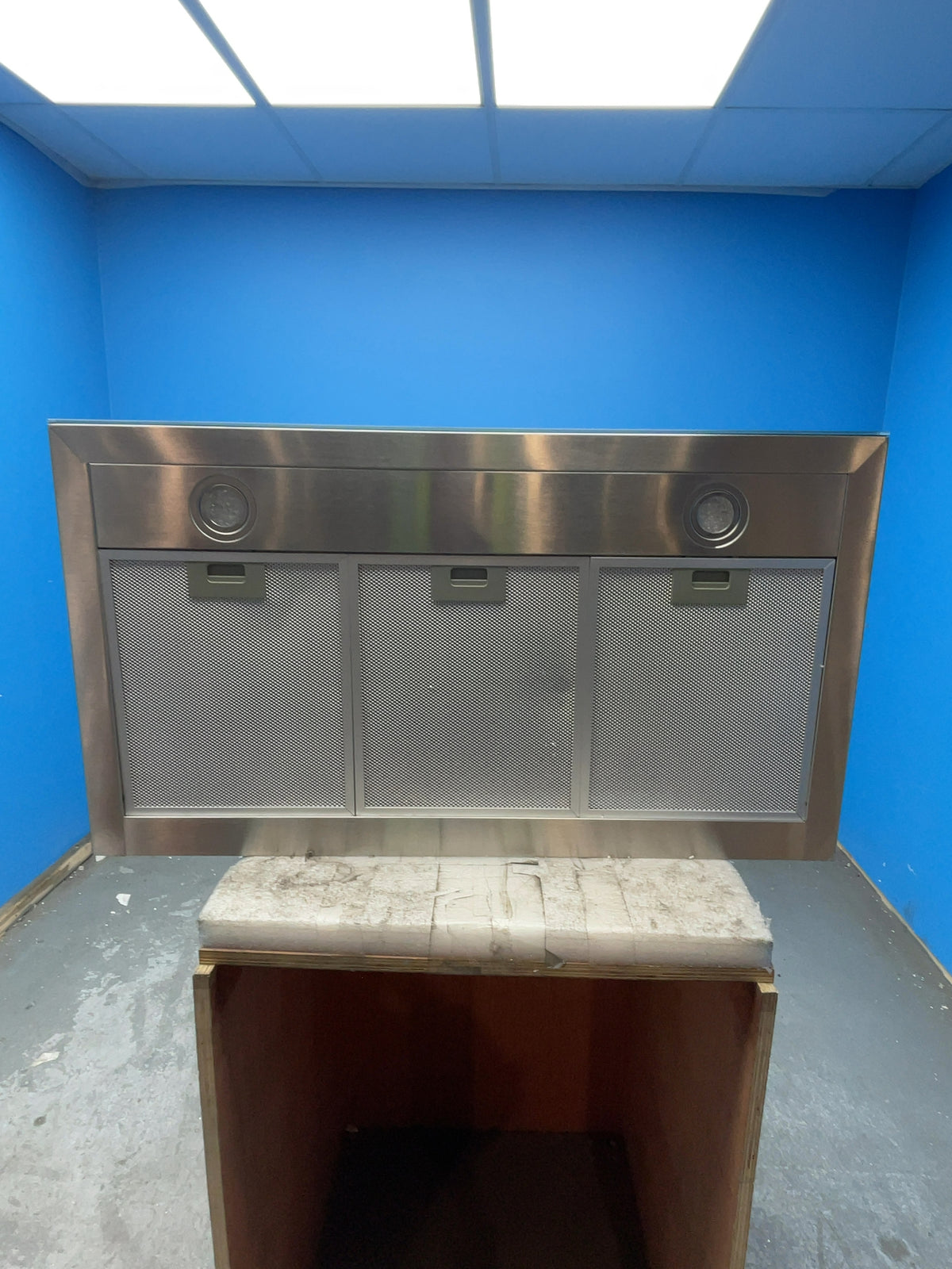 #GRC-169-006 - Midea 90cm Chimney Cooker Hood – 650m³/h Extraction, Gesture Control, Stainless Steel