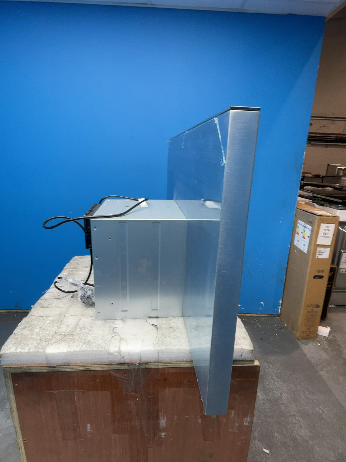 #GRC-169-006 - Midea 90cm Chimney Cooker Hood – 650m³/h Extraction, Gesture Control, Stainless Steel