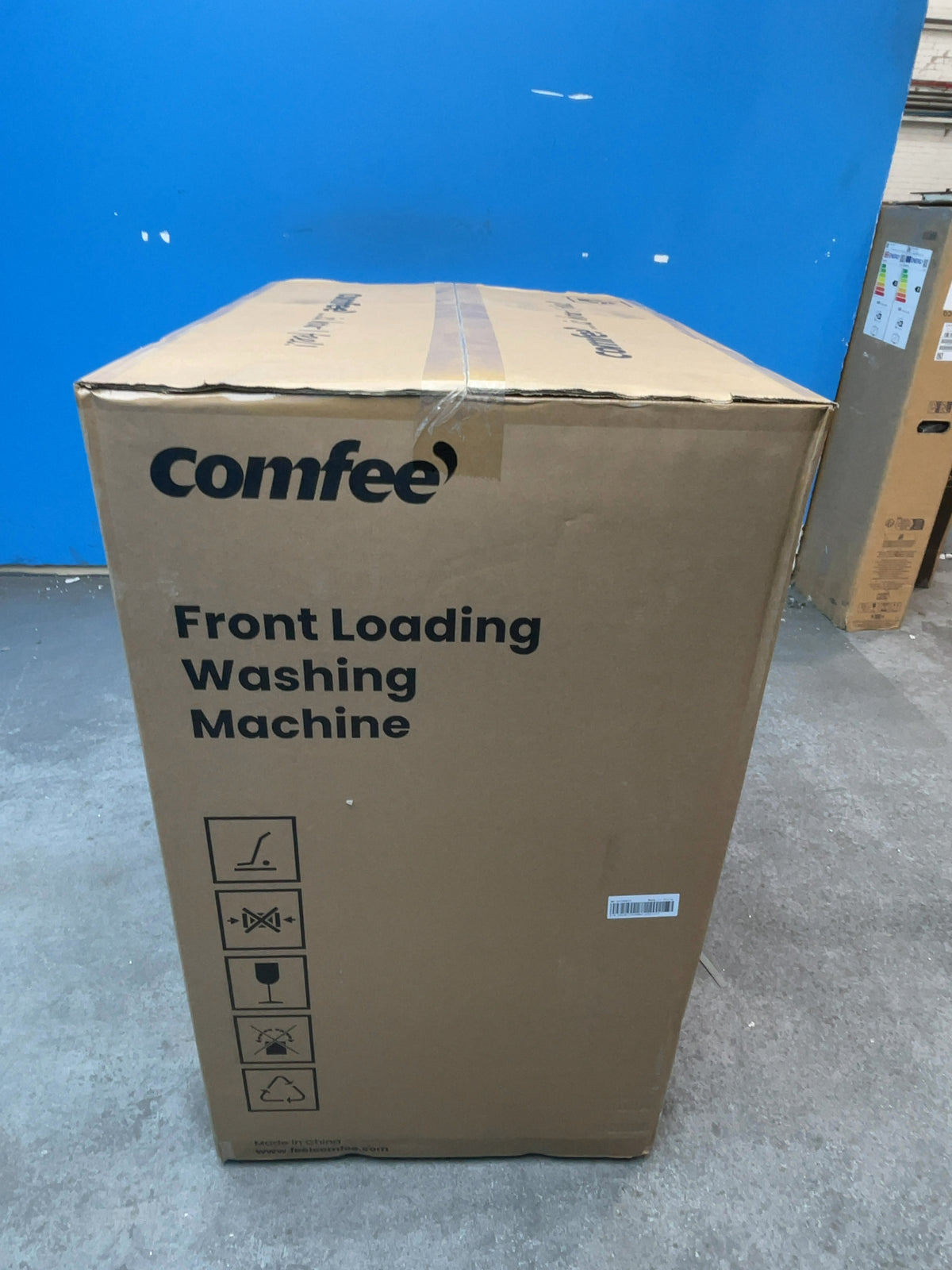 #GRC-169-069 - Comfee 7kg 1200rpm Washing Machine – Steam Wash & 15 Min Quick Cycle, White