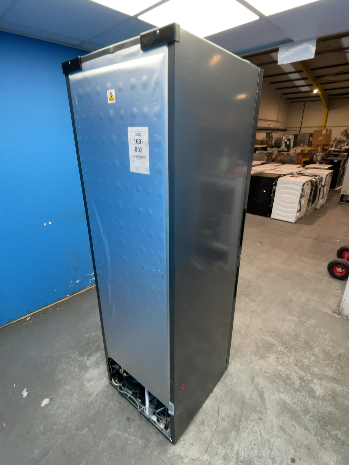 #GRC-169-092 - Hotpoint 60cm 50/50 Fridge Freezer – 317L, Total No Frost, Dark Inox