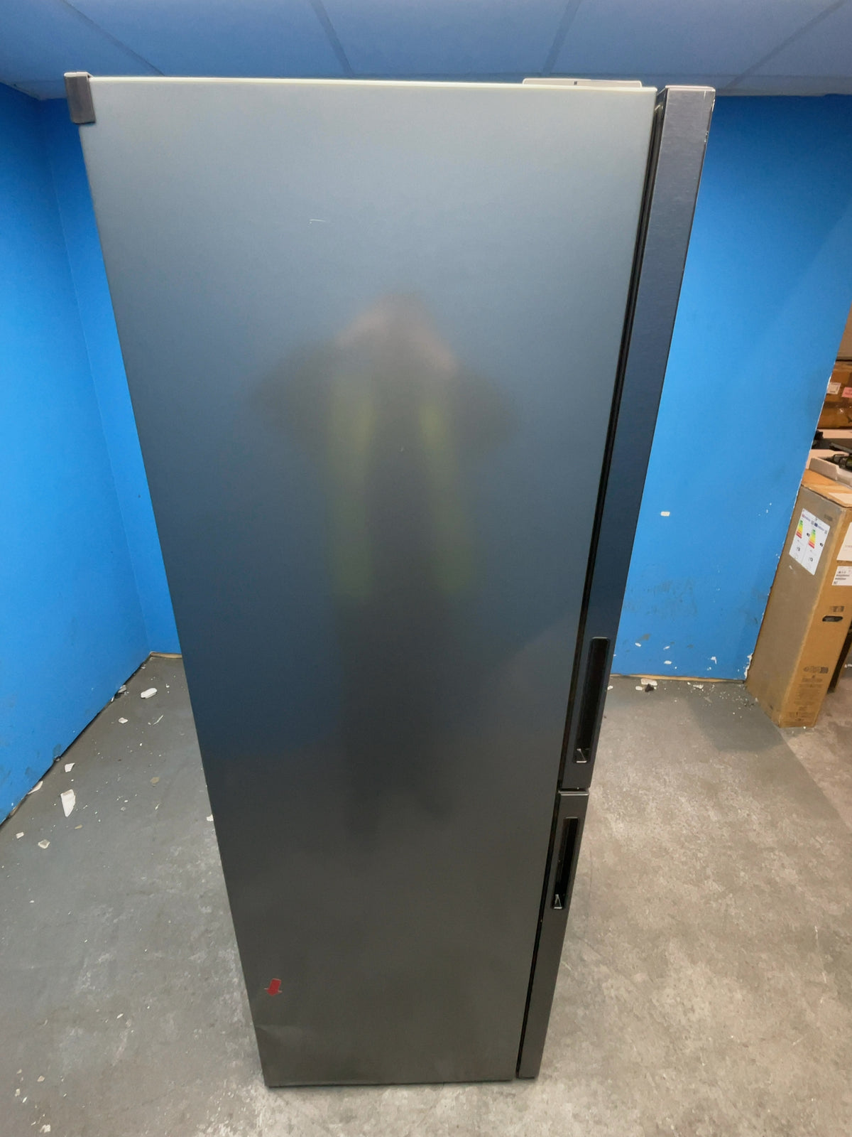 #GRC-169-092 - Hotpoint 60cm 50/50 Fridge Freezer – 317L, Total No Frost, Dark Inox