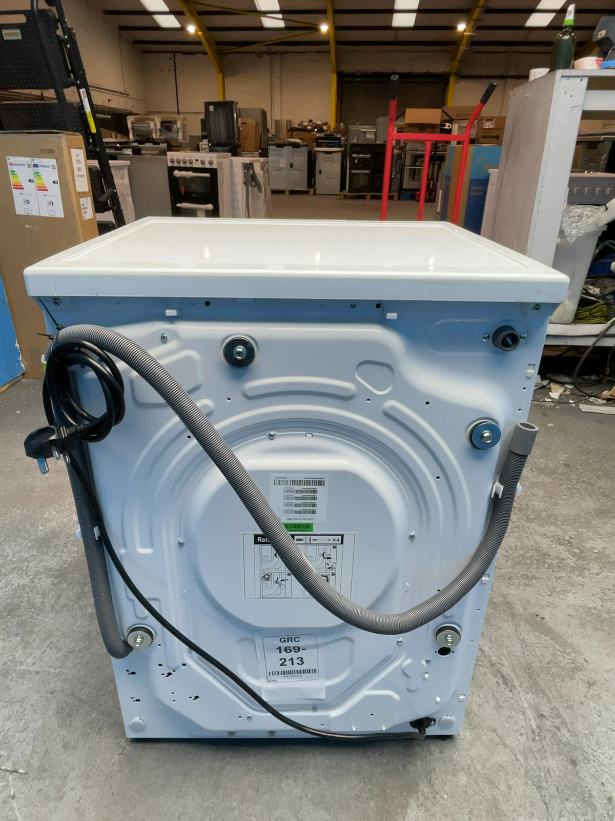 #GRC-169-213 - Haier Washer Dryer – 10kg Wash, 6kg Dry, 1400rpm, WiFi Connected, White