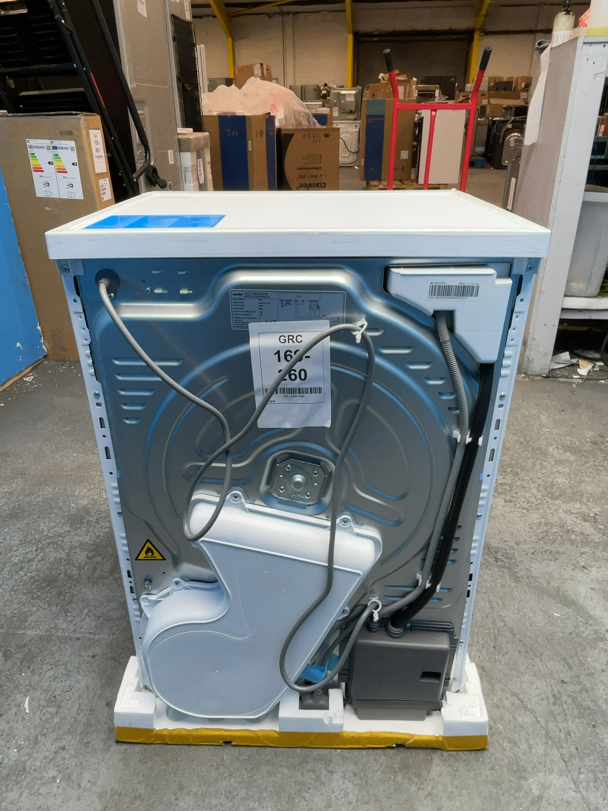 #GRC-169-260 - Comfee 8kg Heat Pump Tumble Dryer – 16 Programmes, Auto Dry Sensor, Anti-Crease, White