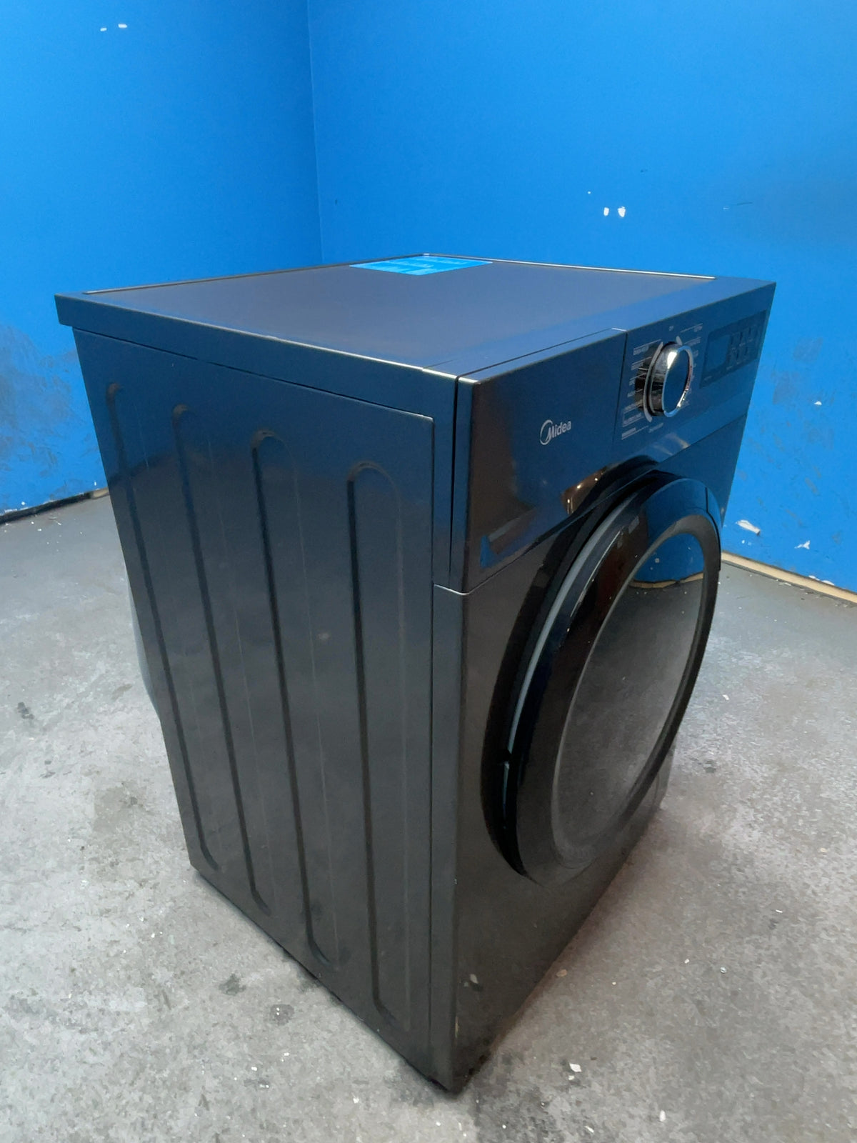 #GRC-169-334 - Midea 10kg 1400rpm Washing Machine – HealthGuard Steam, Turbo Wash, Graphite