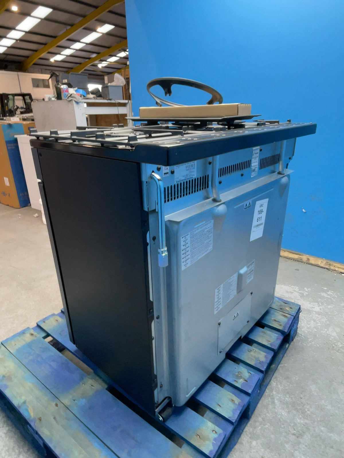 #GRC-169-611 - Rangemaster Longstock Deluxe 90cm Dual Fuel Range Cooker – 147L Double Oven, 5 Burner Gas Hob, Slate