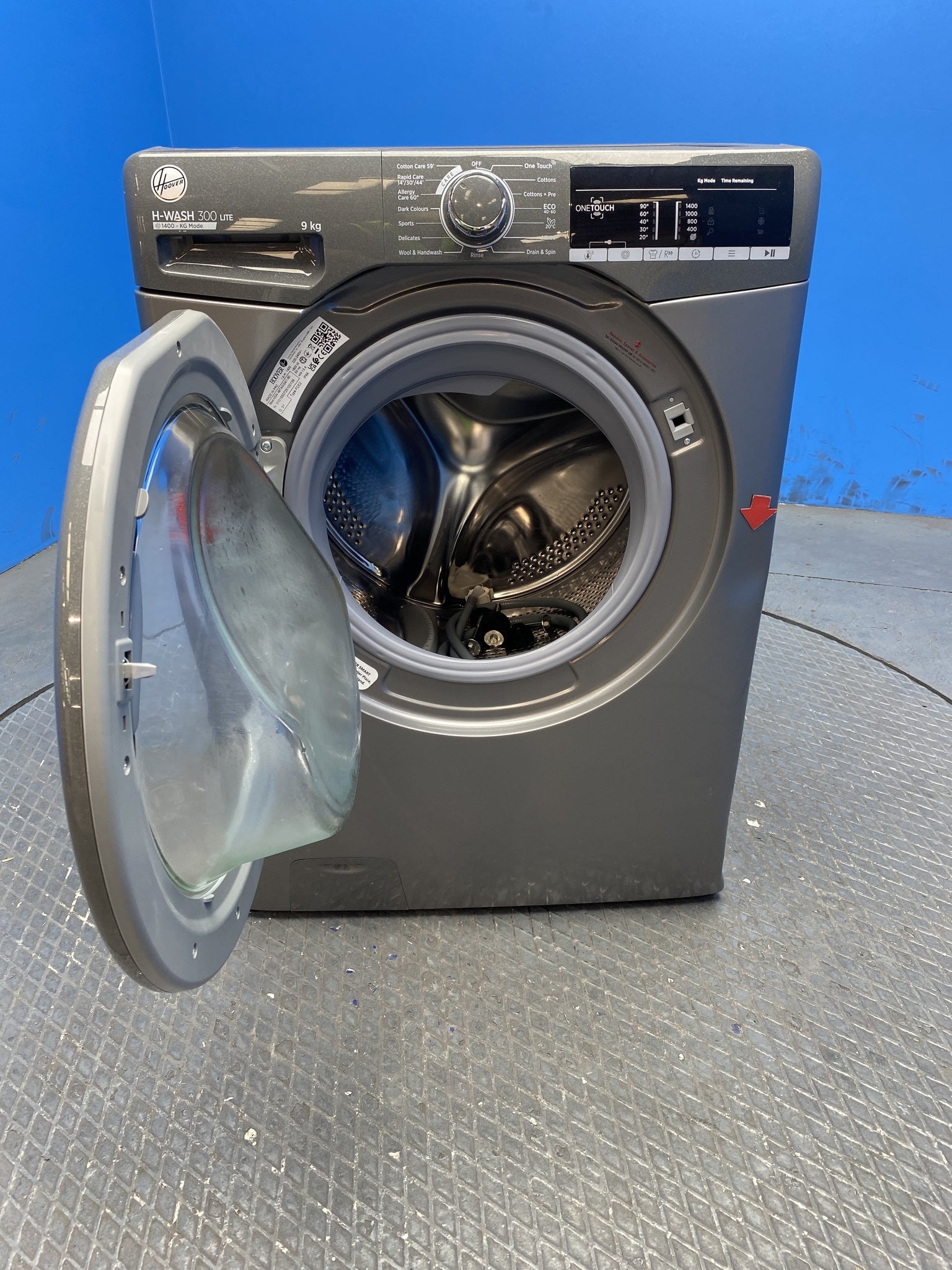 Hoover H3W49TAGG4 9kg 1400 Spin Washing Machine