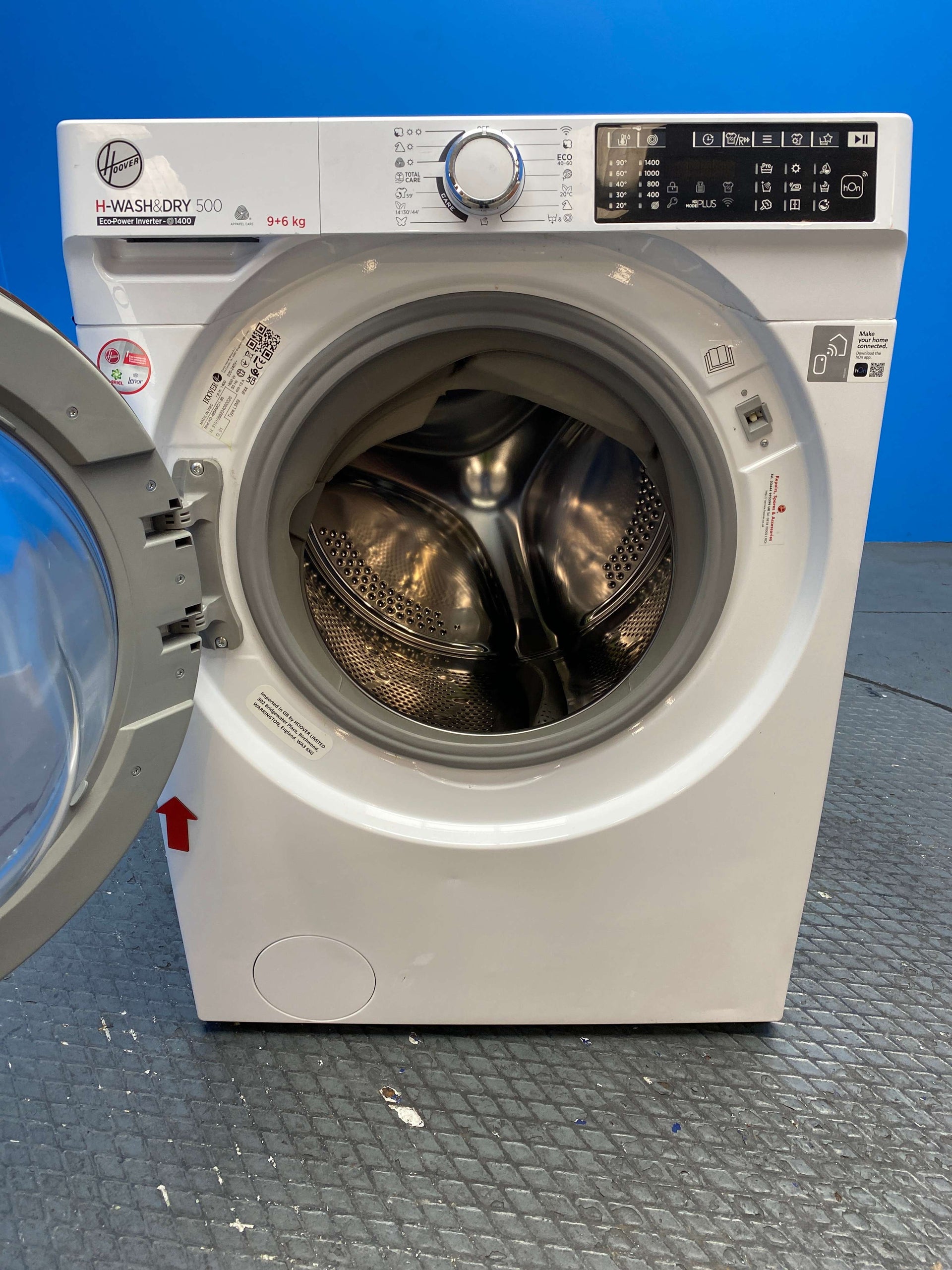 Hoover HD496AMC 9kg / 6kg 1400 Spin Washer Dryer