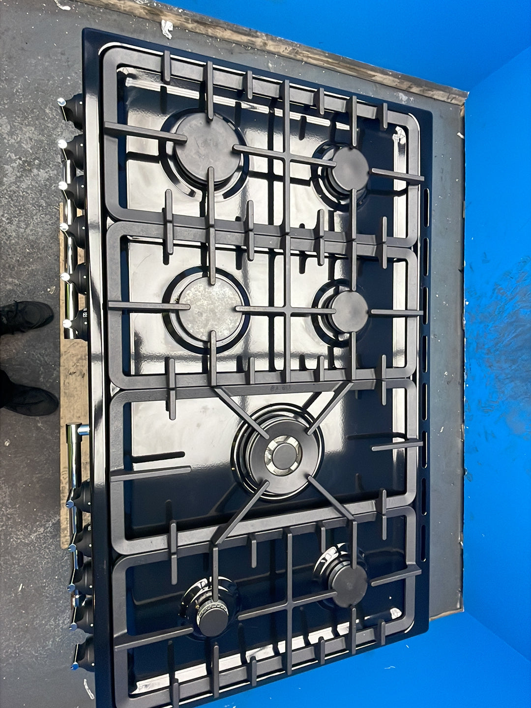 #GRC-164-342 - Belling Farmhouse 100cm Dual Fuel Range Cooker – 157L, AirFry, Grey