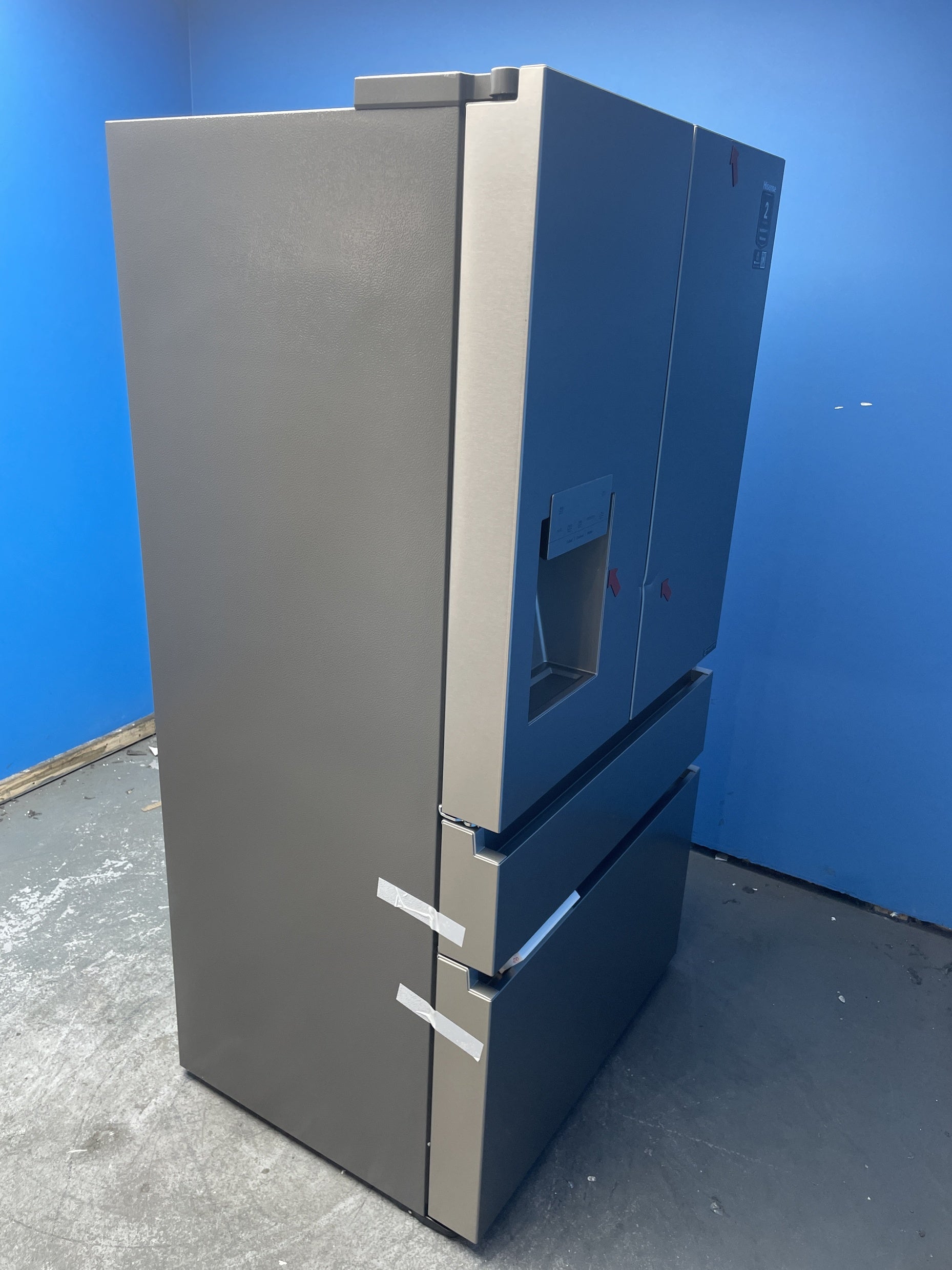 #GRC-157-490 - Hisense RF728N4SASE PureFlat Multi Door Smart Fridge Freezer