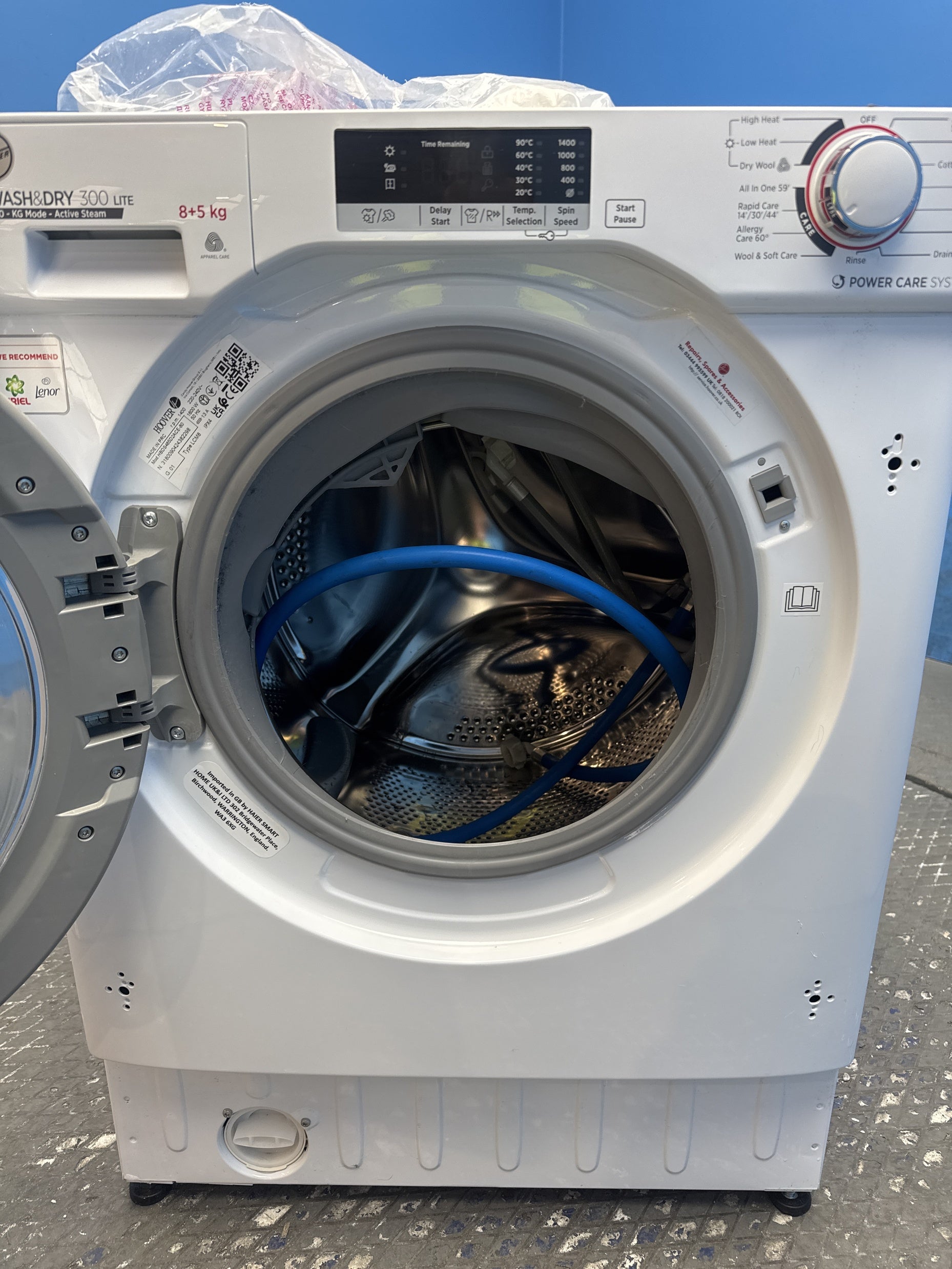 #GRC-153-976 - Hoover HBDS485D2ACE-80 Integrated 8/5kg 1400rpm Washer Dryer