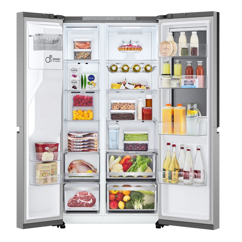 LG GSXE81PYBD InstaView American Style Fridge Freezer