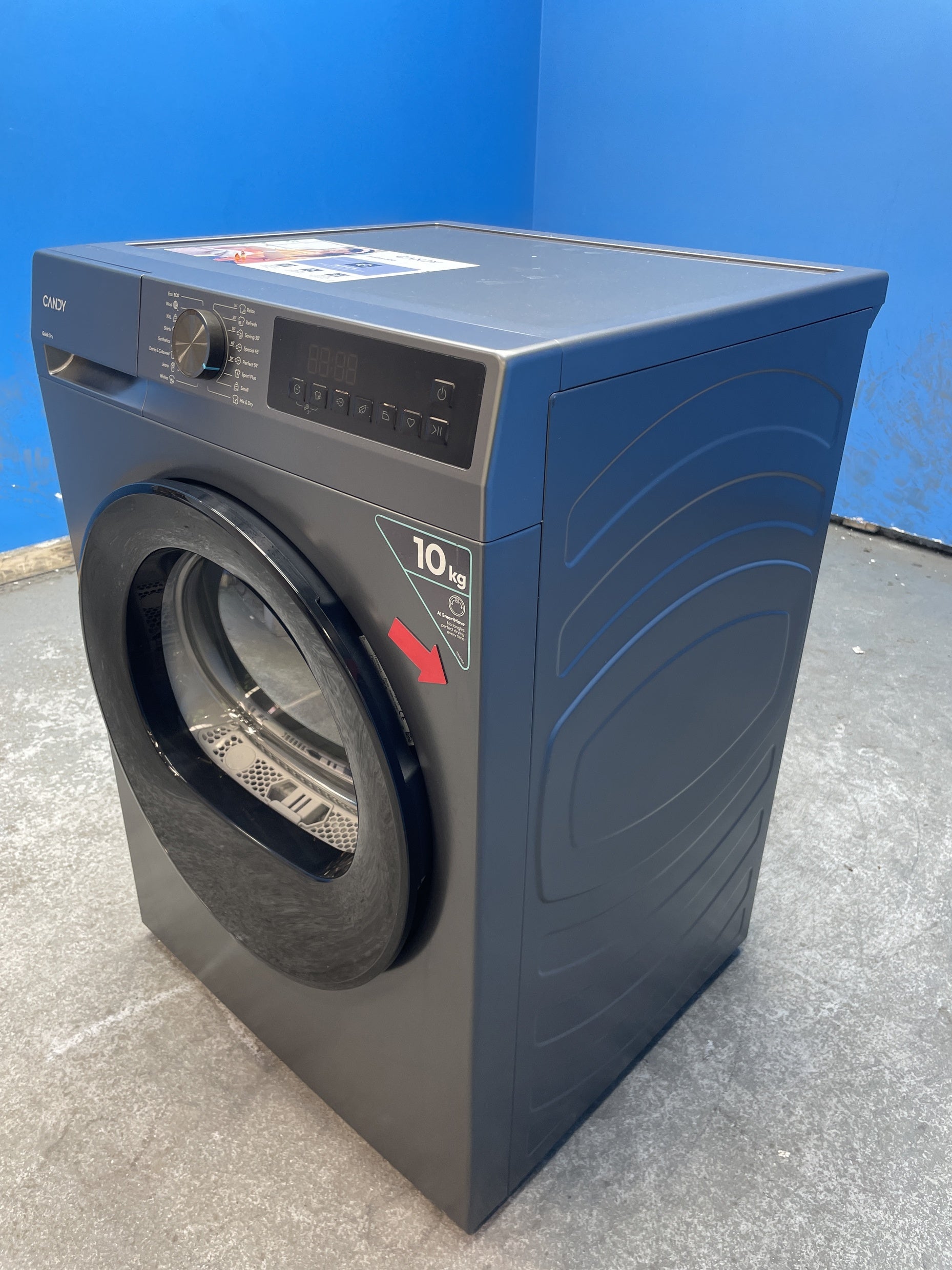 #GRC-158-357 - Candy Quick Pro GD 10N1BR-80 10kg Heat Pump Tumble Dryer