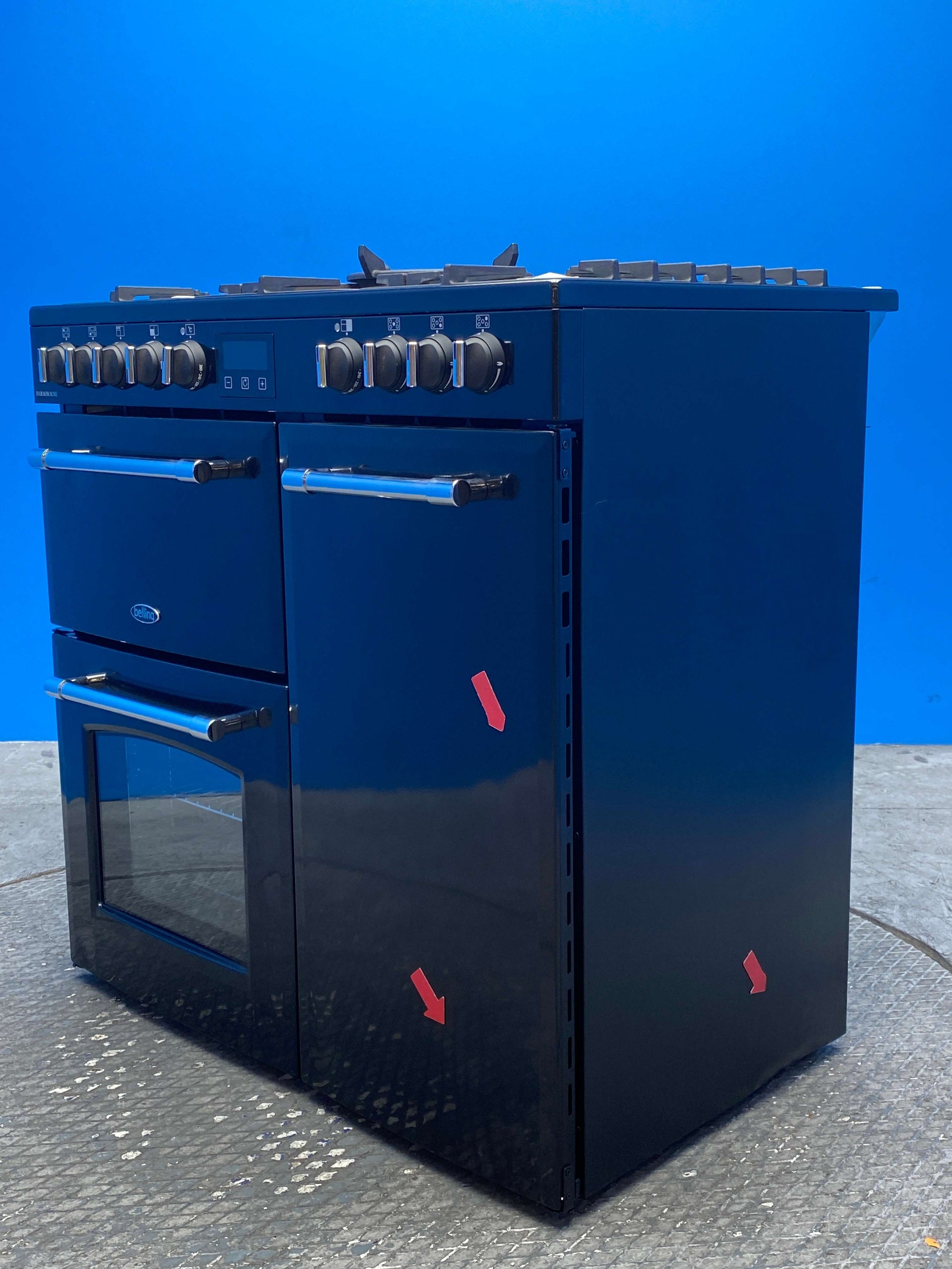 Belling Farmhouse 90DF Dual Fuel 90cm Range Cooker