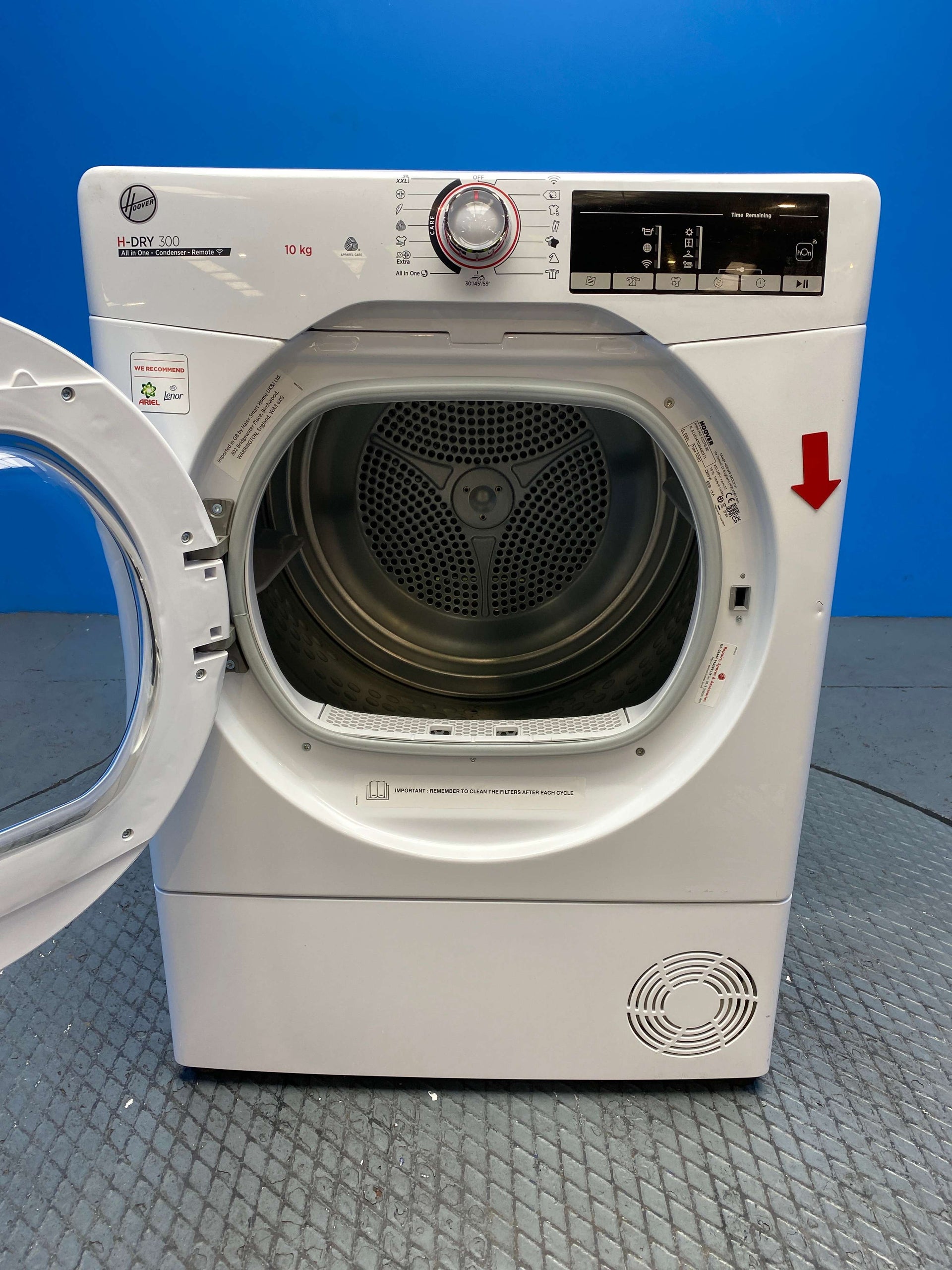 Hoover HLEC10TG 10kg Condenser Tumble Dryer