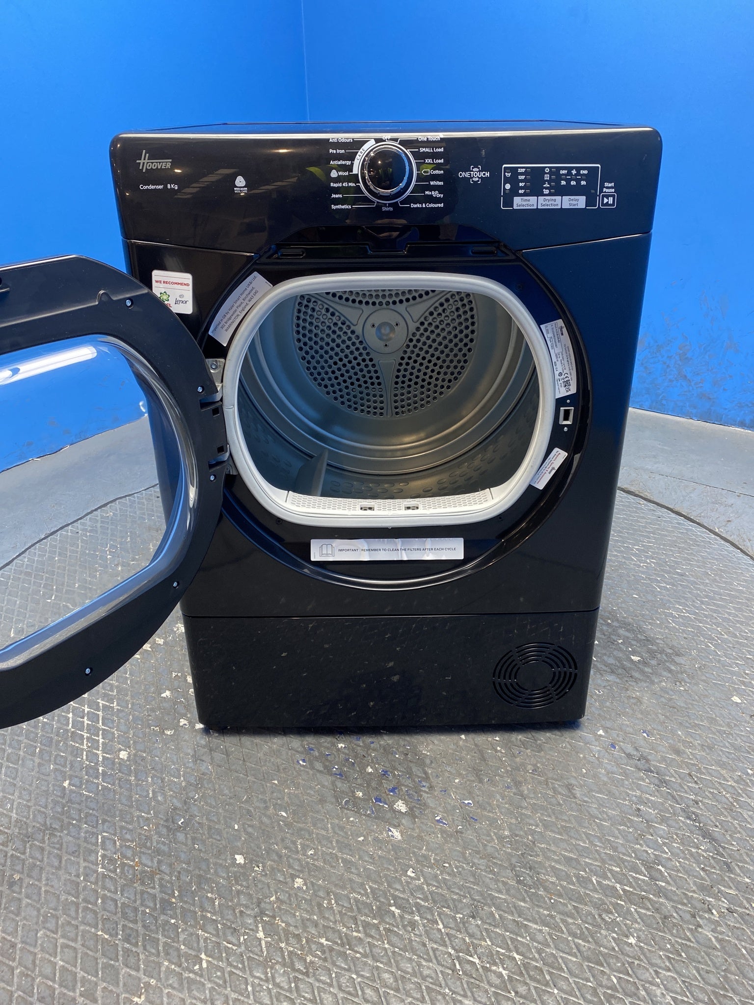 Hoover HLEC8LGB 8kg Condenser Tumble Dryer