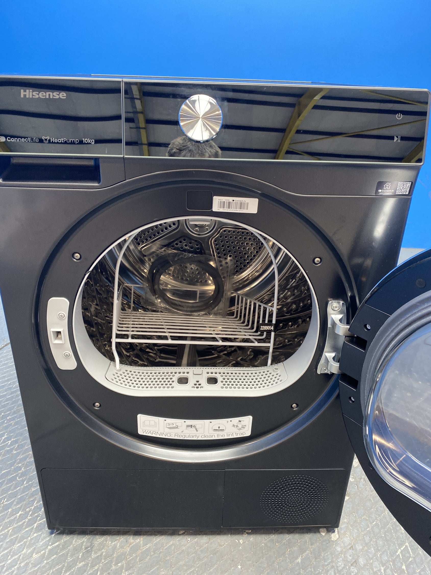 Hisense DH7S107BB 7S Series 10kg Heat Pump Tumble Dryer