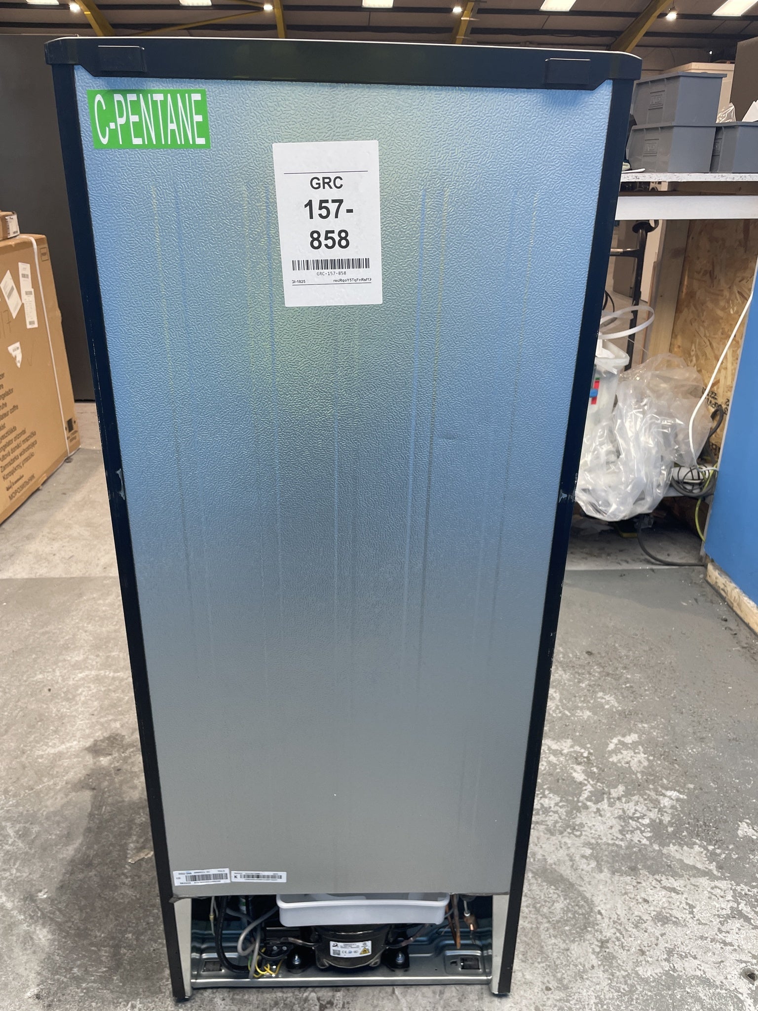 #GRC-157-858 - Candy CCH1S513EBK 185 Litre Combi Fridge Freezer