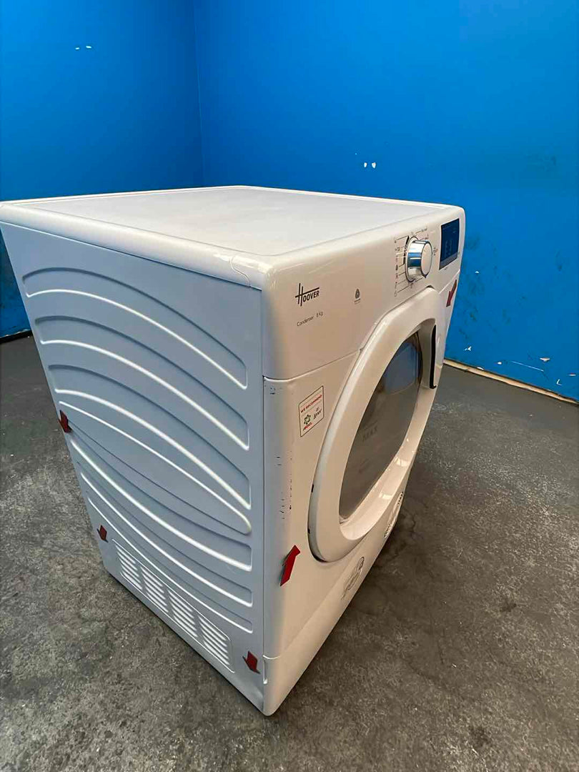 #GRC-160-566 - Hoover H-DRY 300 8kg Condenser Tumble Dryer – Sensor Drying, White
