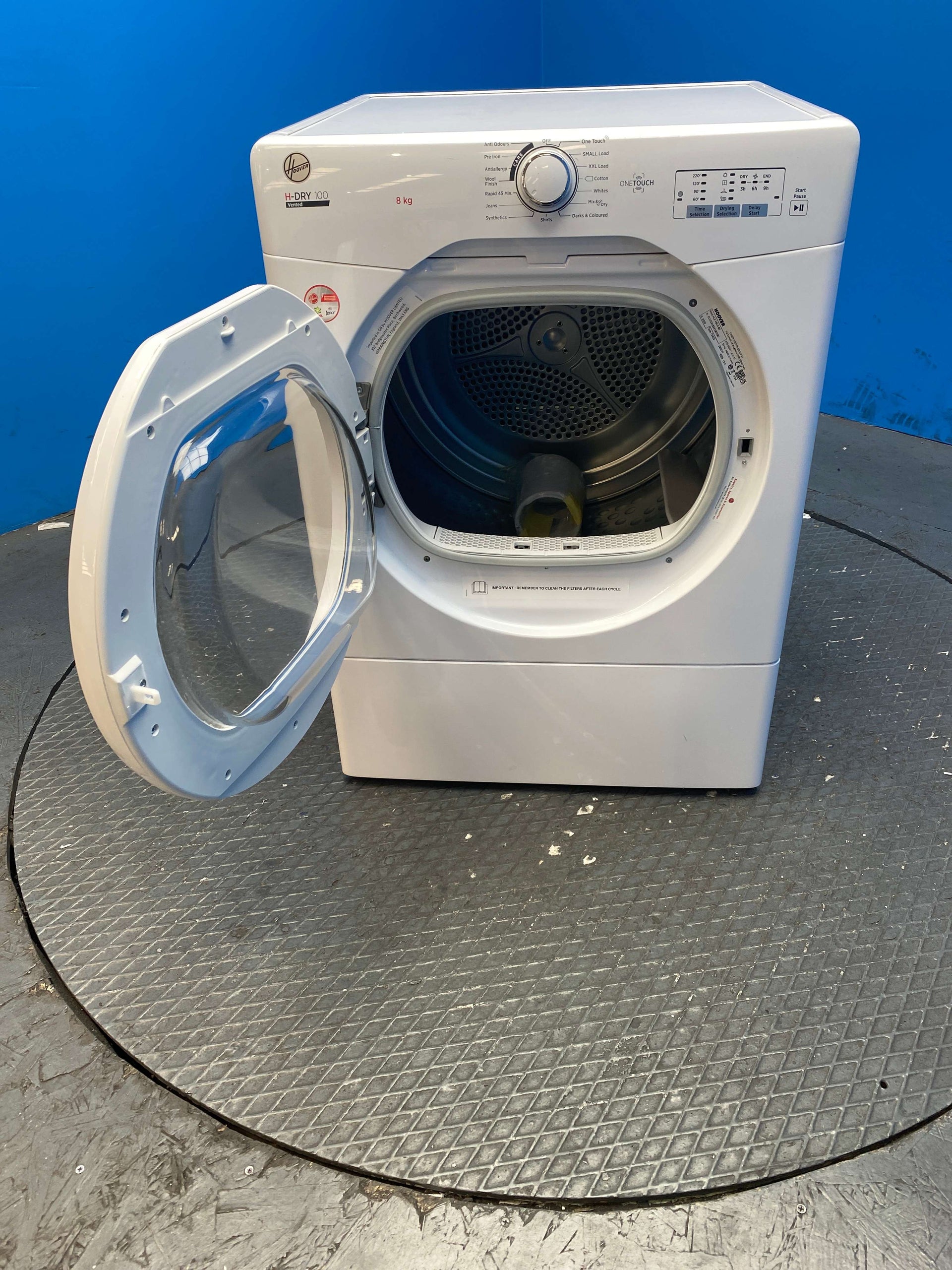 Hoover HLEV8LG 8kg Vented Tumble Dryer