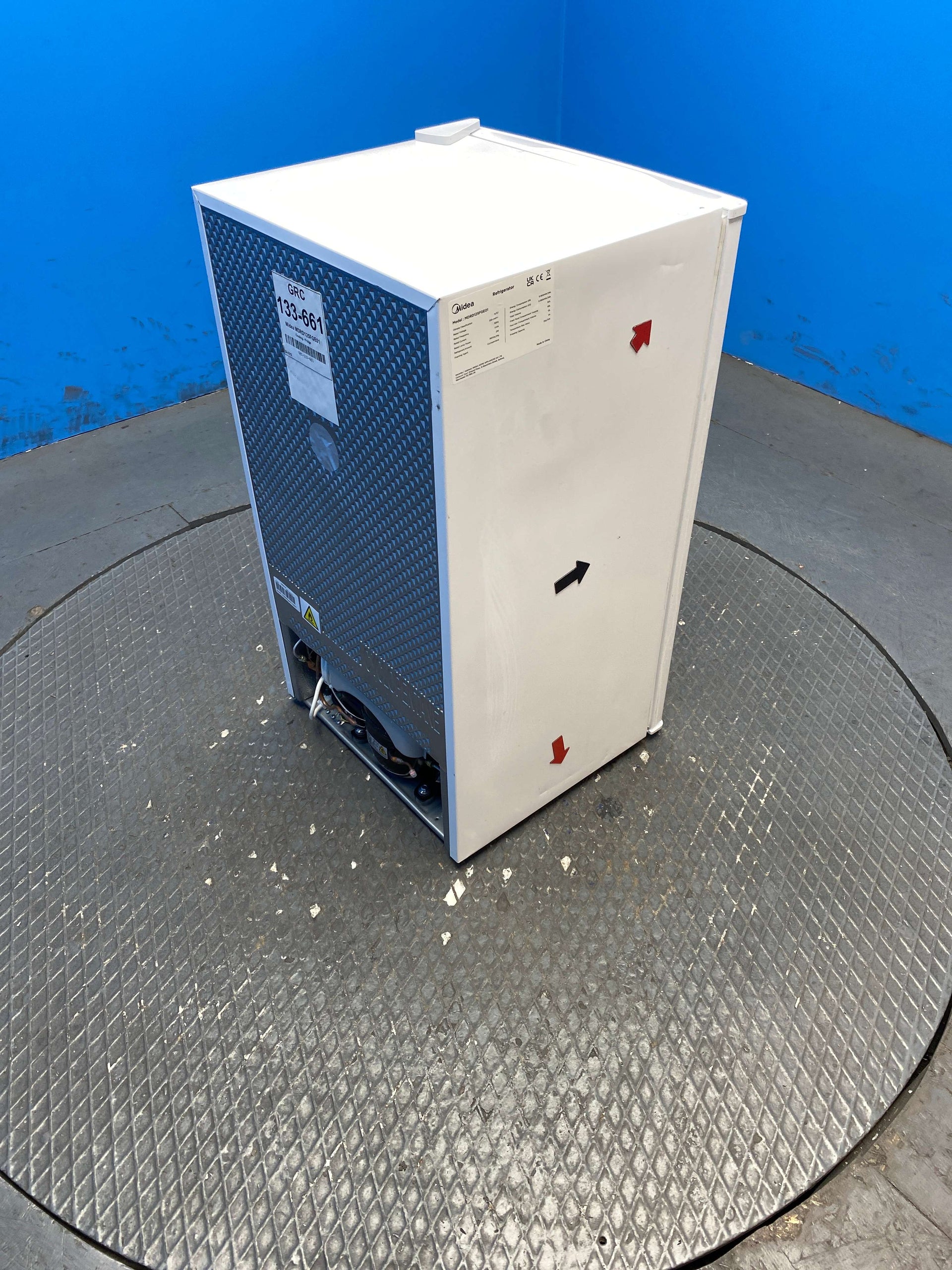 Midea MDRD125FGE01 80L Under Counter Mini Fridge