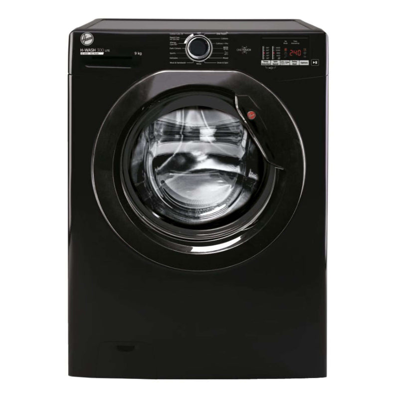 Hoover H3W492DABB4 9kg 1400 Spin Washing Machine - Black - Renew 2 U