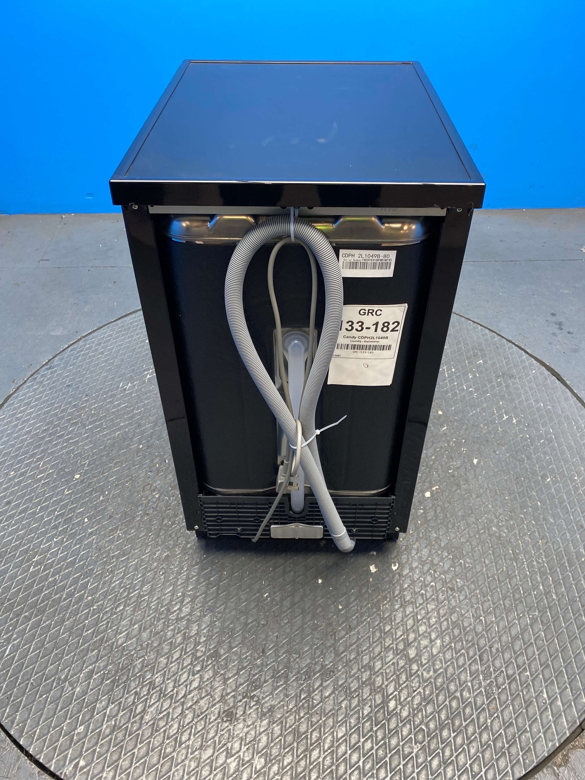 Candy CDPH2L1049B Slimline 10 Place Setting Dishwasher