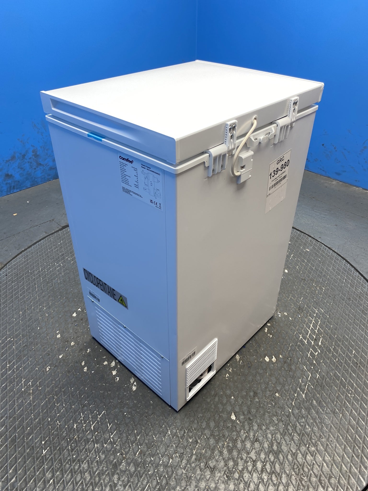 COMFEE RCC102WH2UK(E) 99L Dual Mode & Inverter Chest Freezer