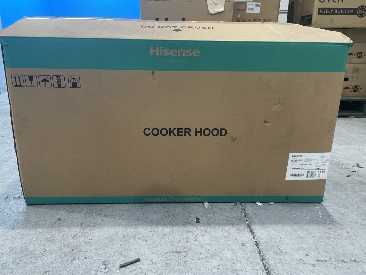 #GRC-157-788 - Hisense Hi4 CH10IN14BBUK 100cm Angled Chimney Cooker Hood