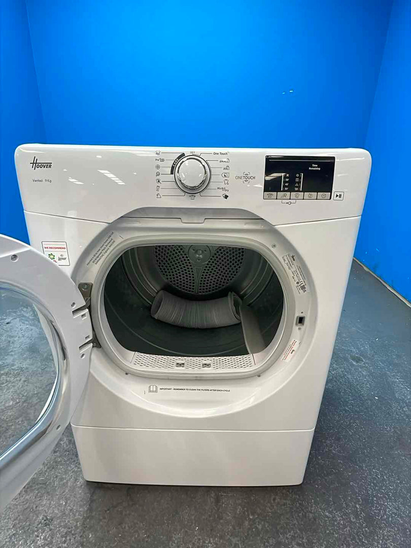 #GRC-160-568 - Hoover HLE V9DG-80 9kg Vented Tumble Dryer