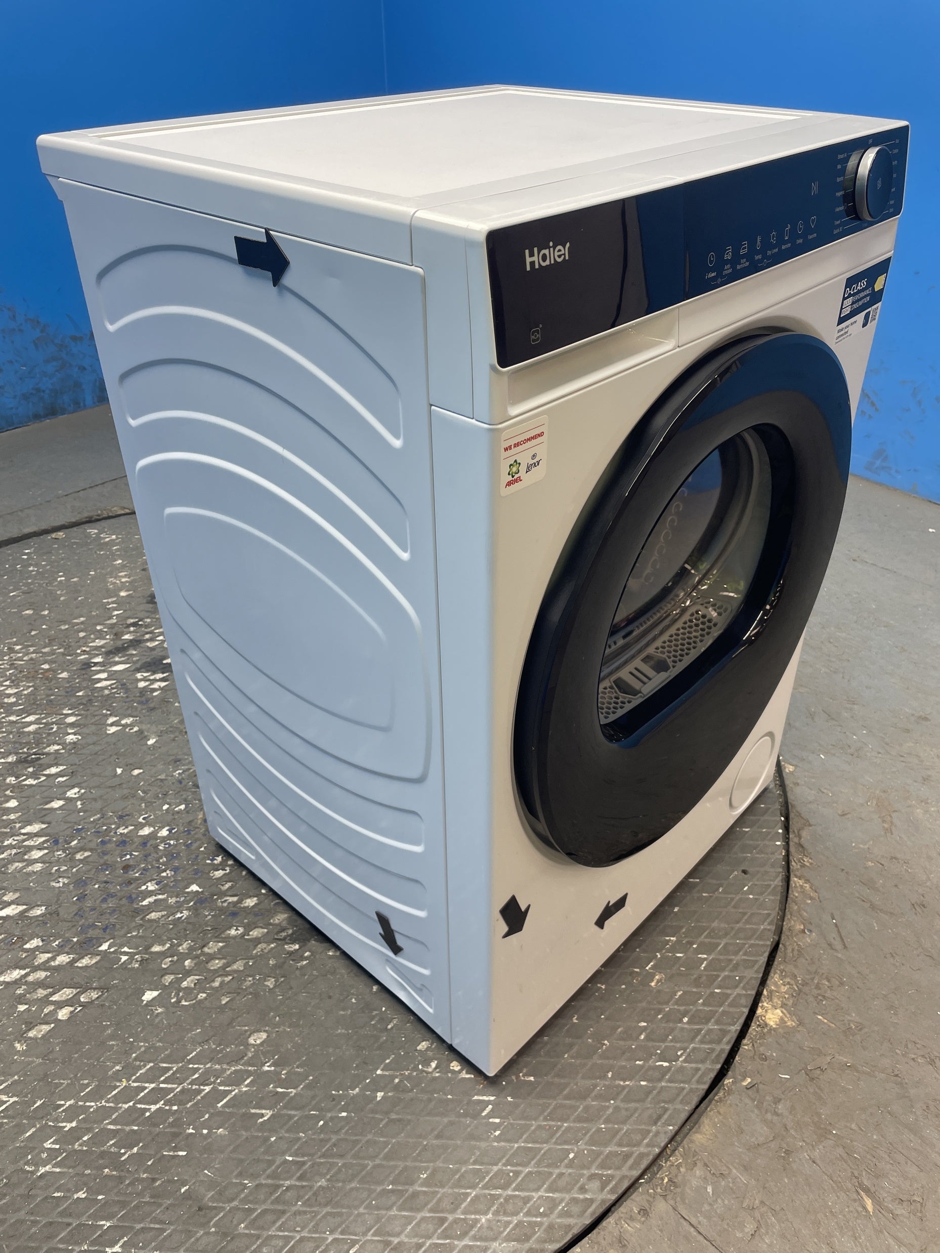 #GRC-154-820 - Haier HD80-D357U1 8kg Heat Pump Tumble Dryer